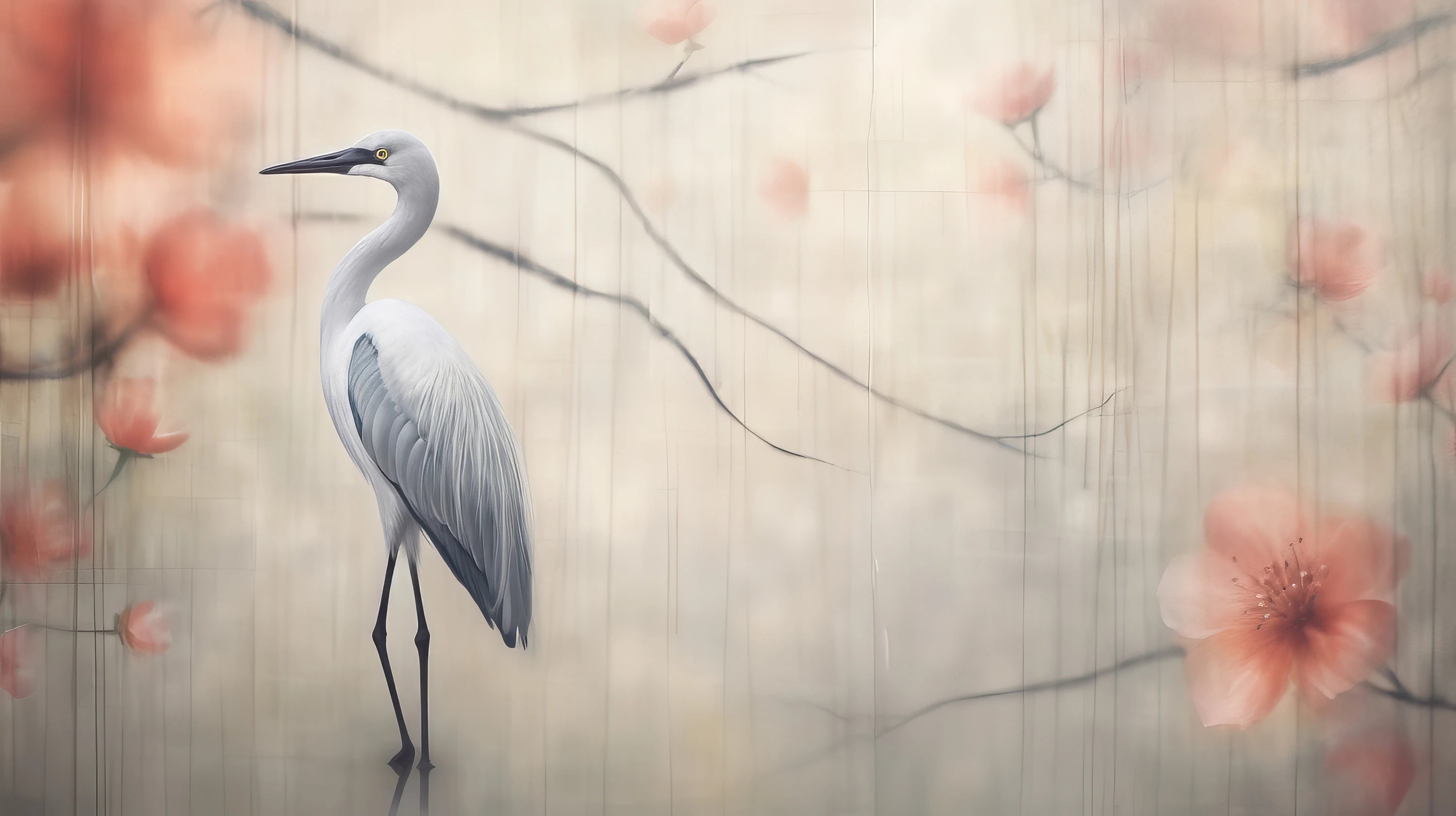 Mustervorschau: Prezentacja całego wzoru fototapety o nazwie Heron's Realm