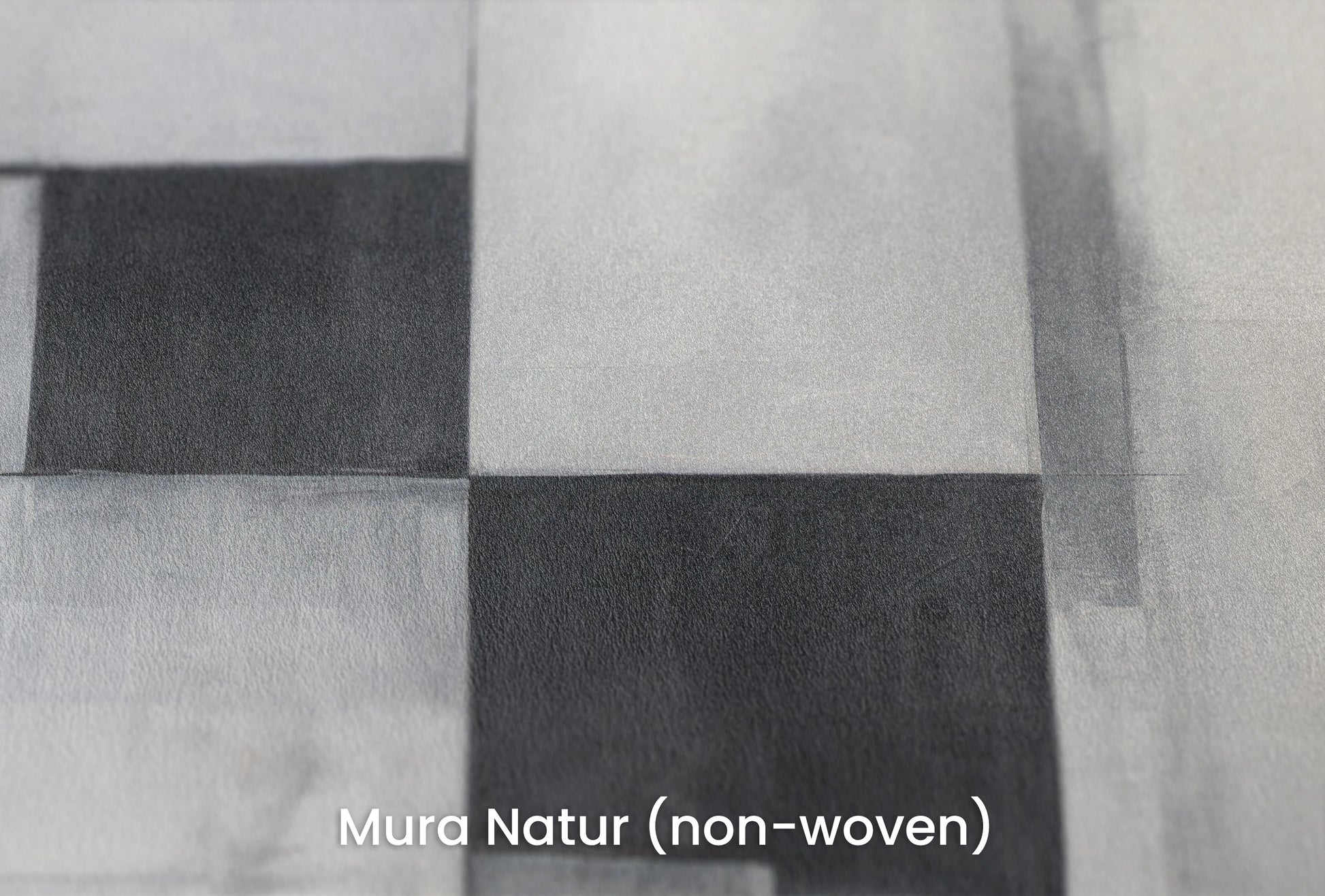 Zbliżenie na artystyczną fototapetę o nazwie Silent Complexity na podłożu Mura Natur (non-woven) - naturalne i ekologiczne podłoże.