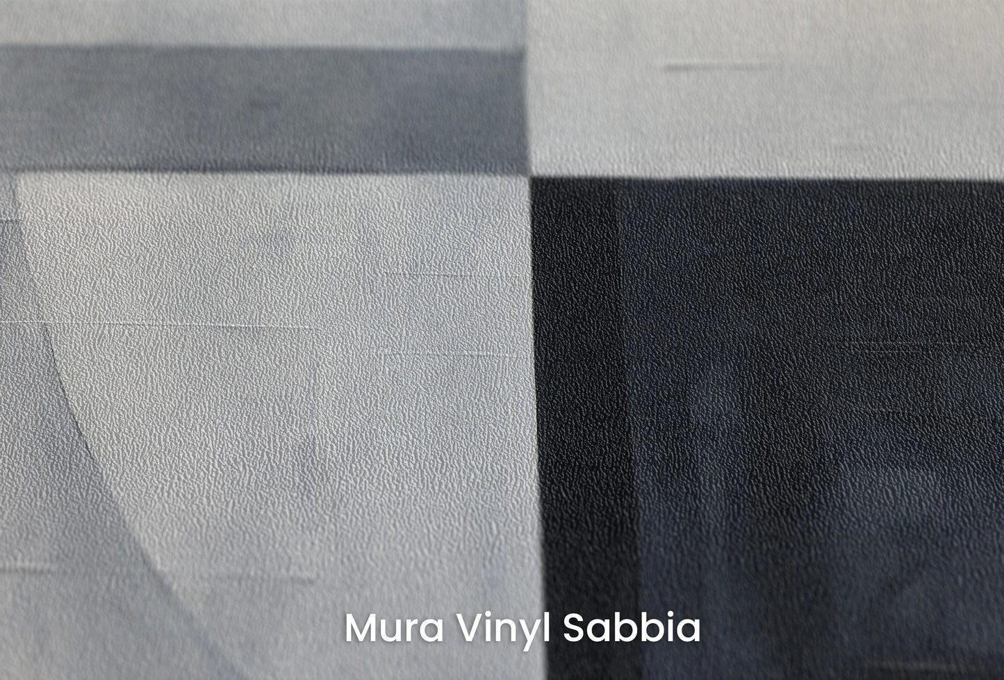 Zbliżenie na artystyczną fototapetę o nazwie Lunar Contrast na podłożu Mura Vinyl Sabbia struktura grubego ziarna piasku.