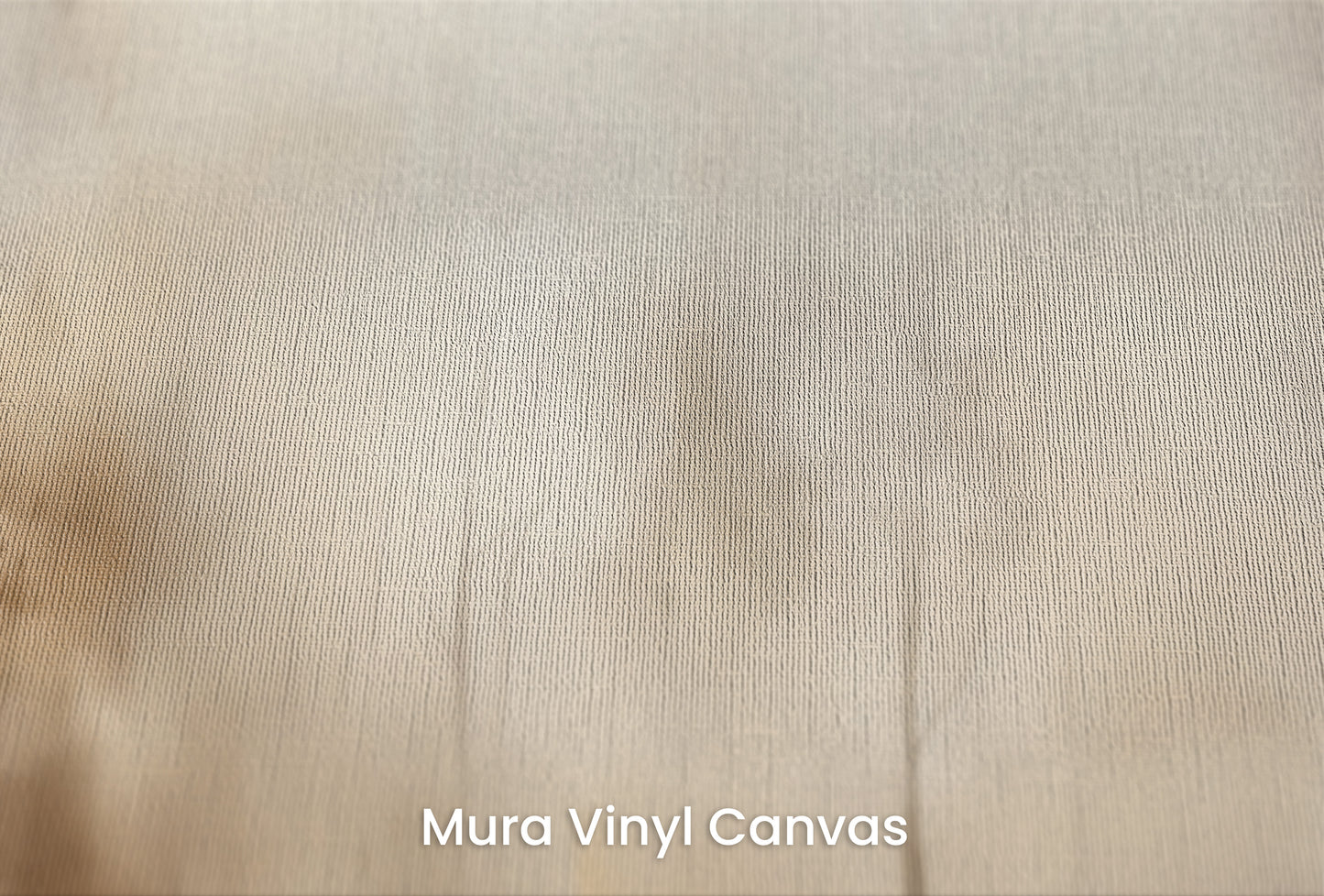 Zbliżenie na artystyczną fototapetę o nazwie SEPIA SILENCE FOREST MURAL na podłożu Mura Vinyl Canvas - faktura naturalnego płótna.