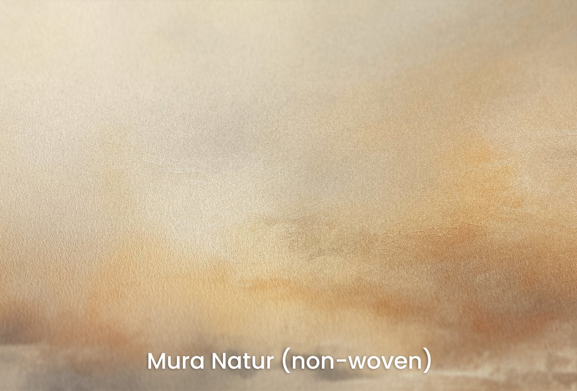 Zbliżenie na artystyczną fototapetę o nazwie HORIZON GLOW na podłożu Mura Natur (non-woven) - naturalne i ekologiczne podłoże.