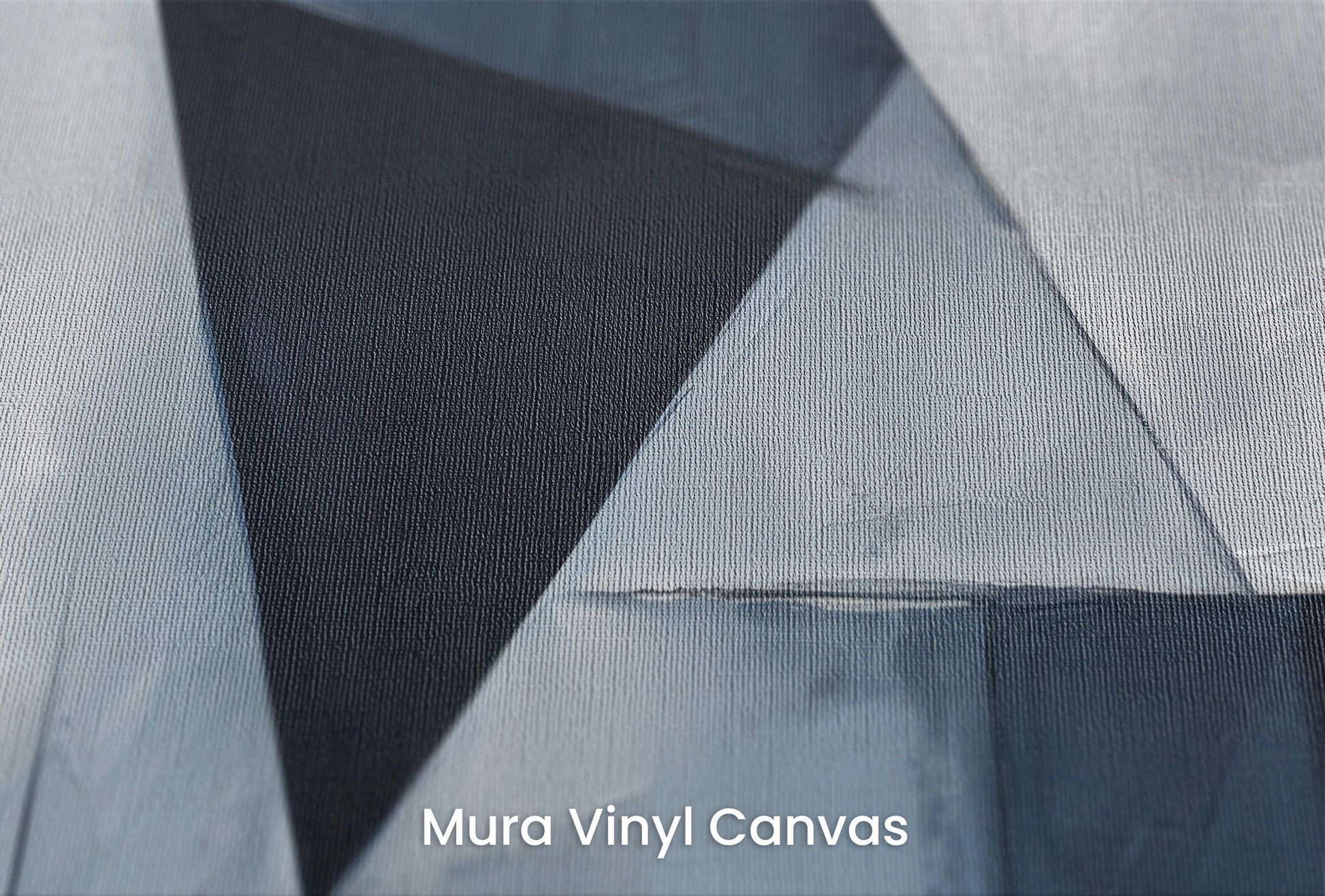Zbliżenie na artystyczną fototapetę o nazwie Abstract Dimension na podłożu Mura Vinyl Canvas - faktura naturalnego płótna.