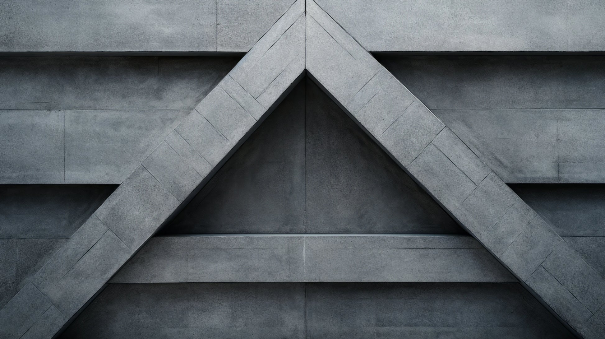 Prezentacja całego wzoru fototapety o nazwie Triangular Harmony