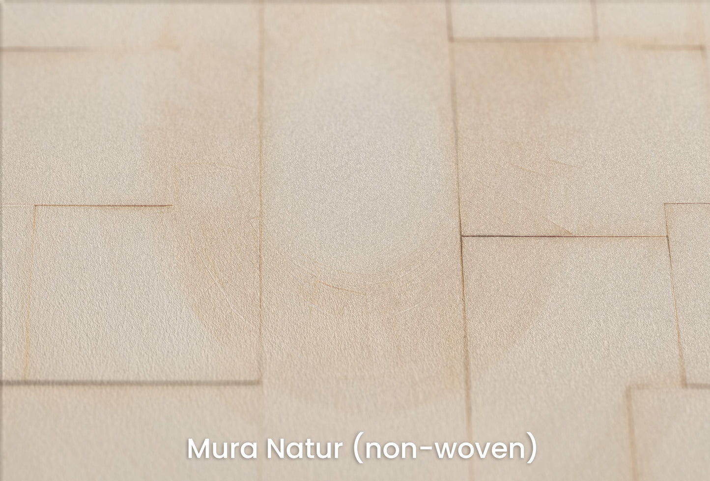 Zbliżenie na artystyczną fototapetę o nazwie WOODEN PATCHWORK SOLARIS na podłożu Mura Natur (non-woven) - naturalne i ekologiczne podłoże.