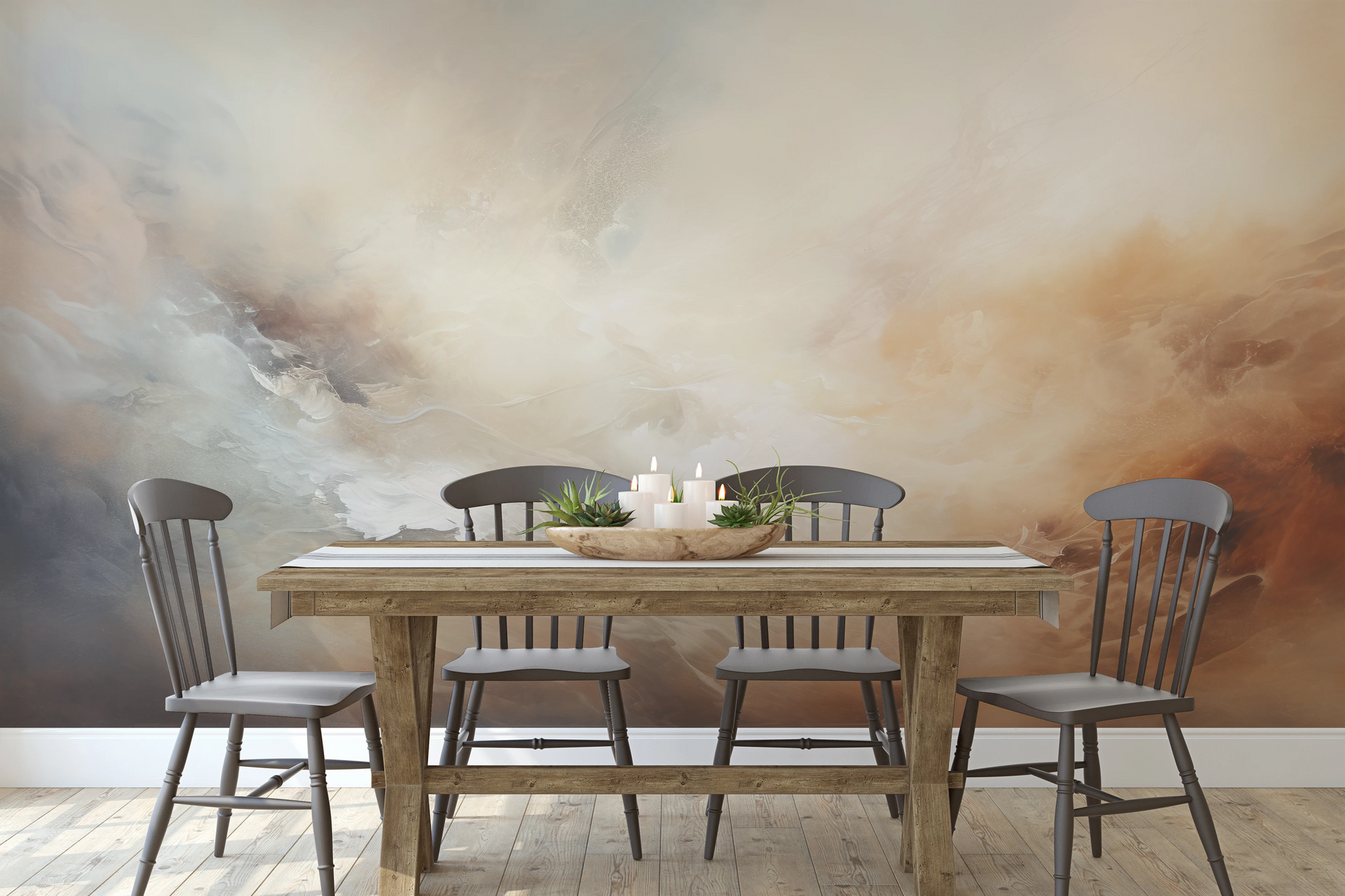 Fototapeta o nazwie Venusian Twilight użyta w aranzacji wnętrza.