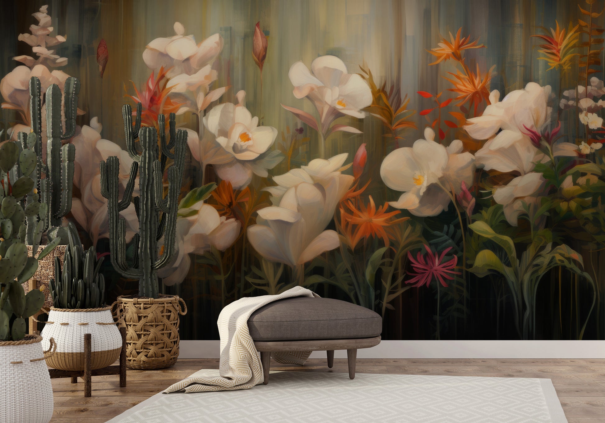 Fototapeta o nazwie Rainforest Orchid Delight użyta w aranzacji wnętrza.