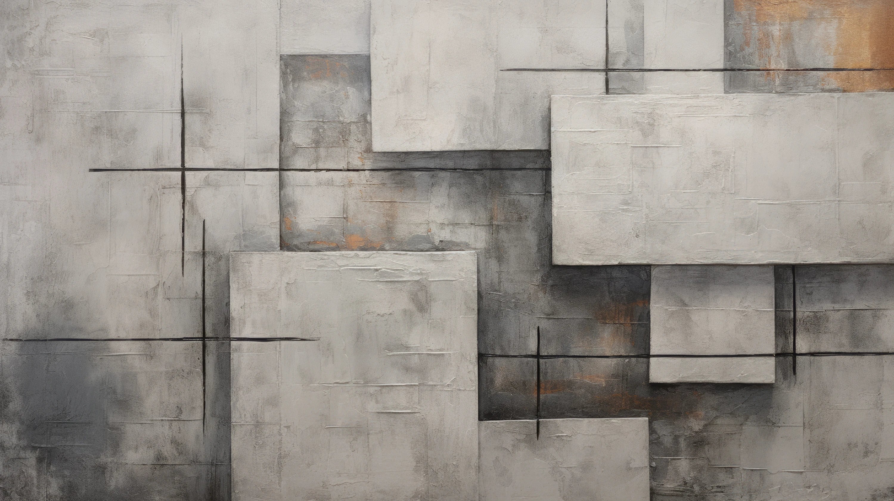 Mustervorschau: Prezentacja całego wzoru fototapety o nazwie Abstract Grayscale