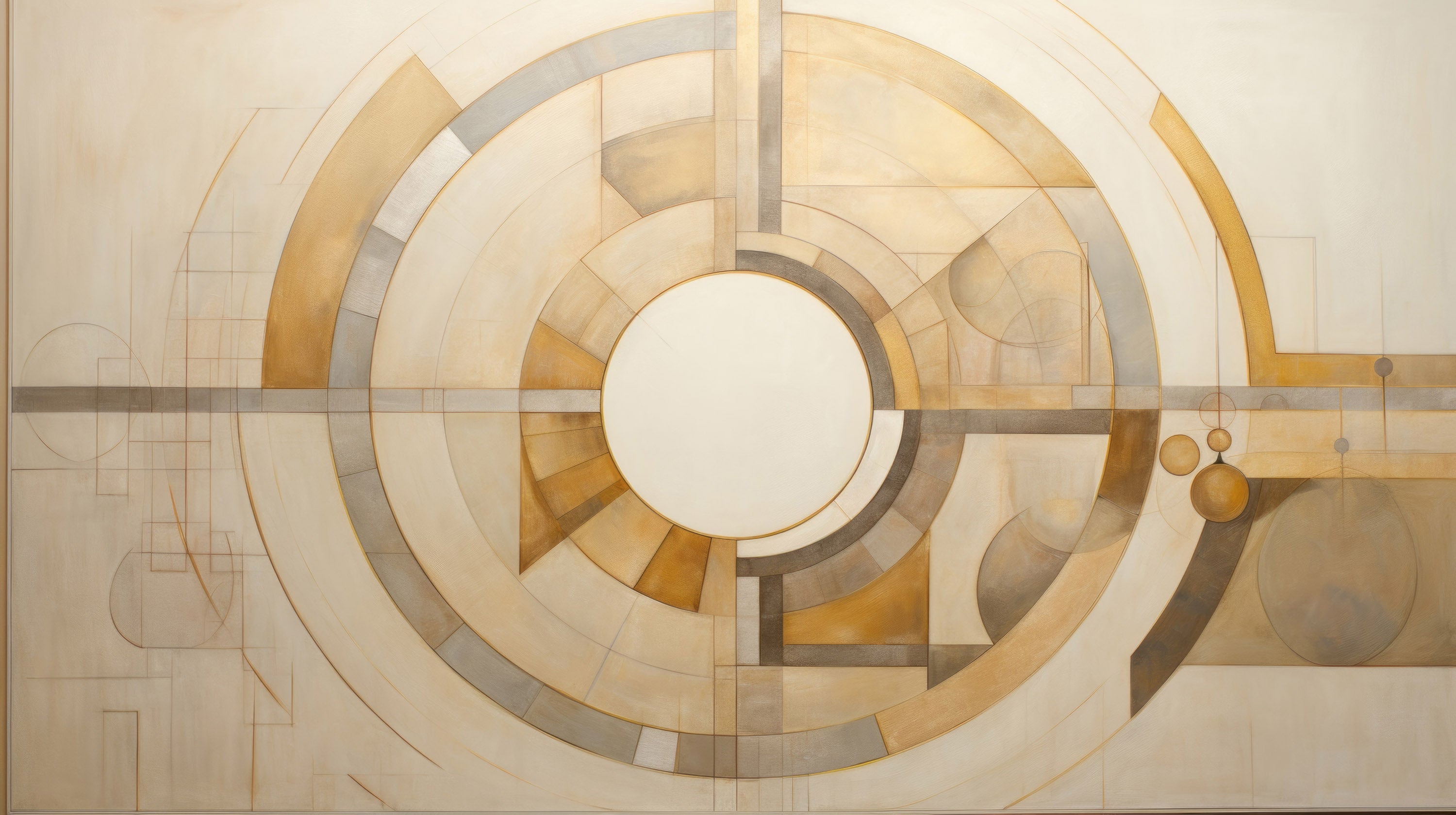 Pattern preview: Prezentacja całego wzoru fototapety o nazwie ASTRAL CIRCULARITY