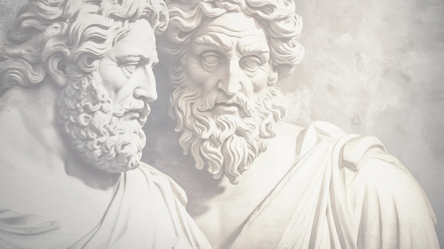 Prezentacja całego wzoru fototapety o nazwie Philosophical Dialogue