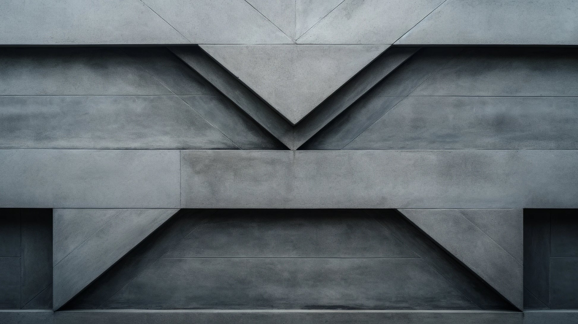 Prezentacja całego wzoru fototapety o nazwie Chevron Depth