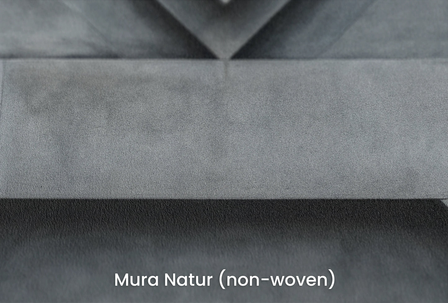 Zbliżenie na artystyczną fototapetę o nazwie Chevron Depth na podłożu Mura Natur (non-woven) - naturalne i ekologiczne podłoże.