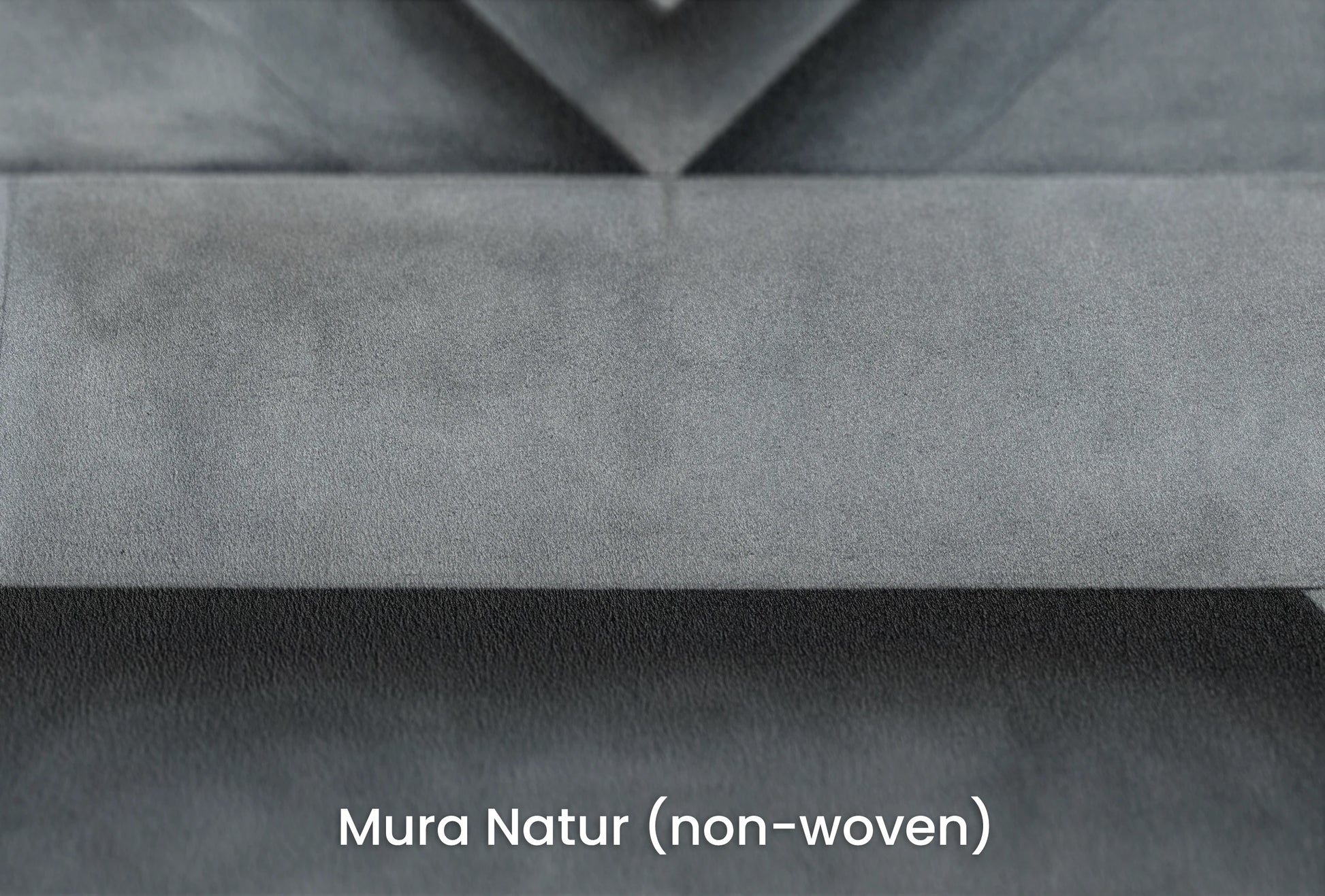 Zbliżenie na artystyczną fototapetę o nazwie Chevron Depth na podłożu Mura Natur (non-woven) - naturalne i ekologiczne podłoże.