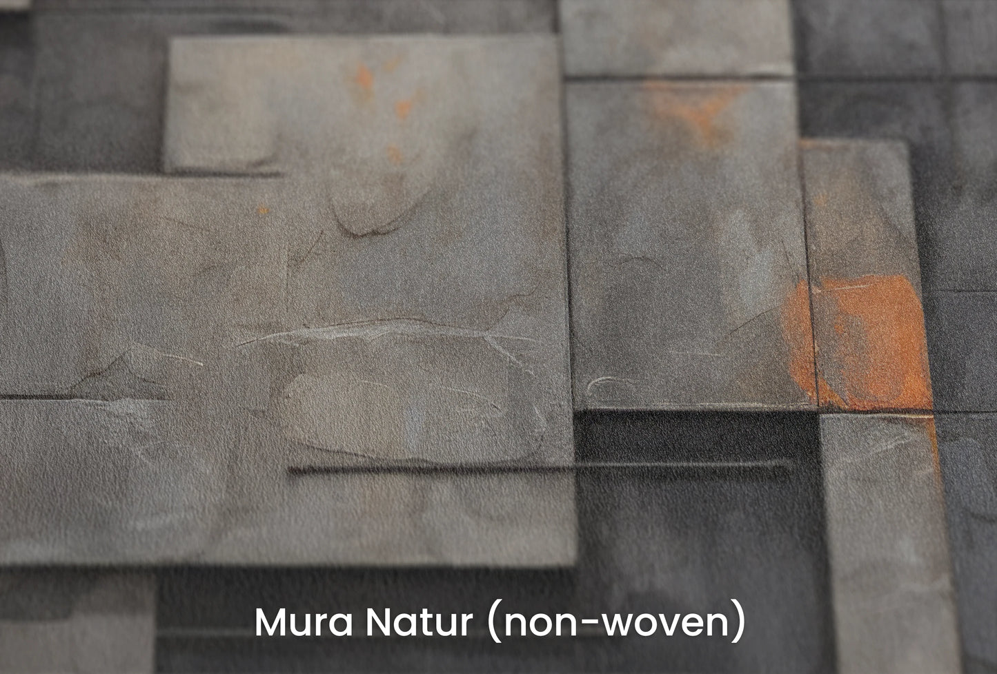 Zbliżenie na artystyczną fototapetę o nazwie Urban Canvas #2 na podłożu Mura Natur (non-woven) - naturalne i ekologiczne podłoże.