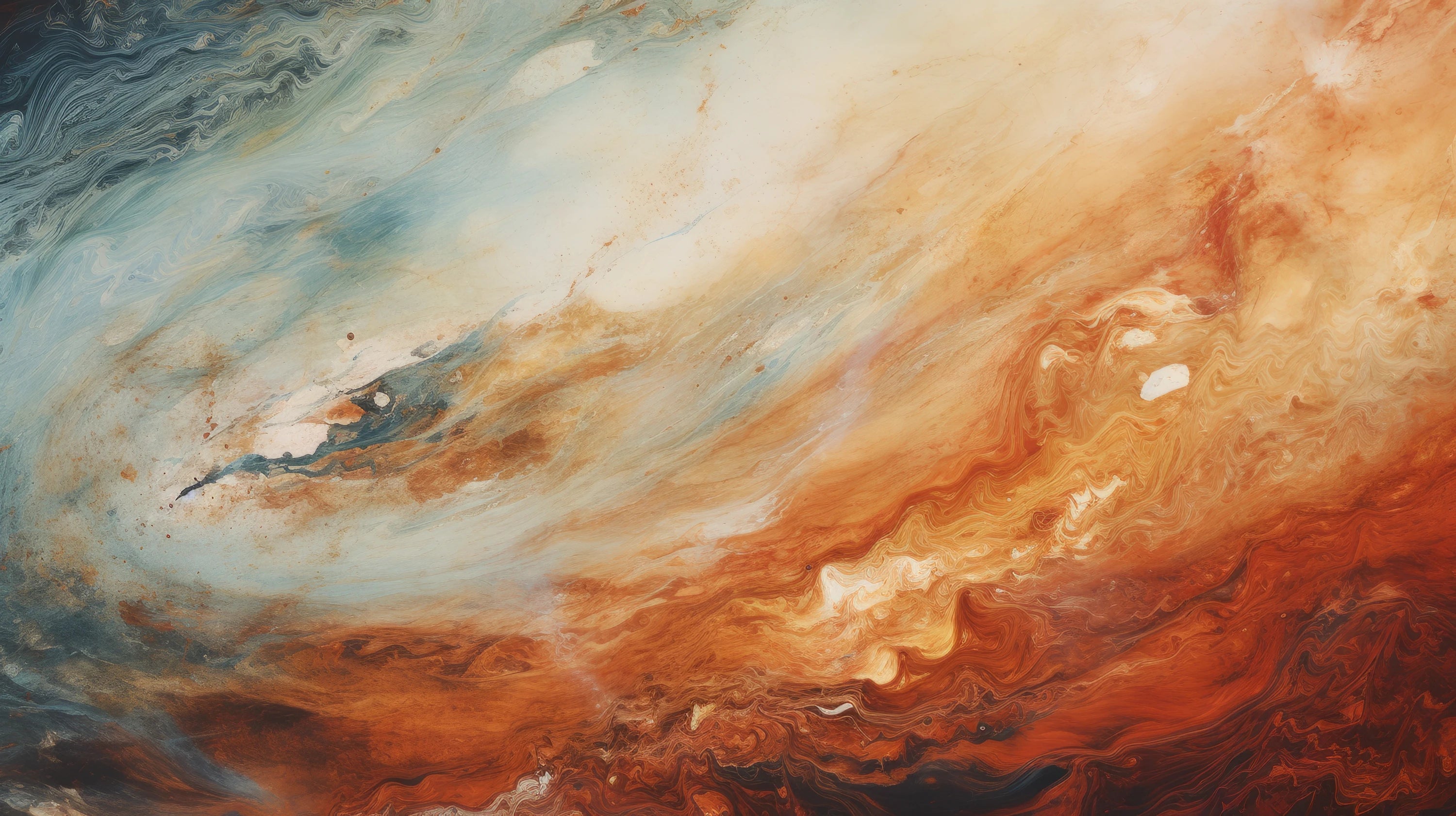 Podgląd wzoru: Prezentacja całego wzoru fototapety o nazwie Jupiter's Glow