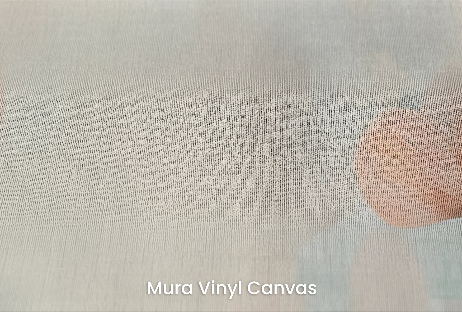 Zbliżenie na artystyczną fototapetę o nazwie Abstract Blossom Art na podłożu Mura Vinyl Canvas - faktura naturalnego płótna.