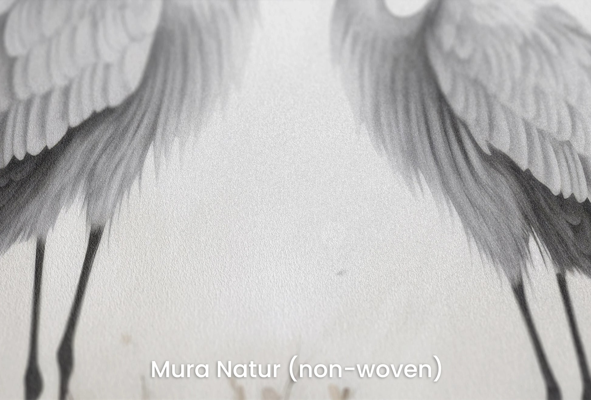 Zbliżenie na artystyczną fototapetę o nazwie Eternal Bond na podłożu Mura Natur (non-woven) - naturalne i ekologiczne podłoże.