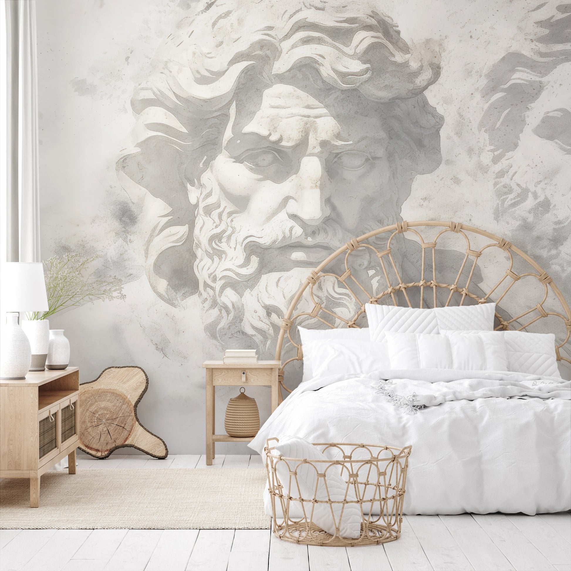 Fototapeta o nazwie Mythical Echoes użyta w aranzacji wnętrza.