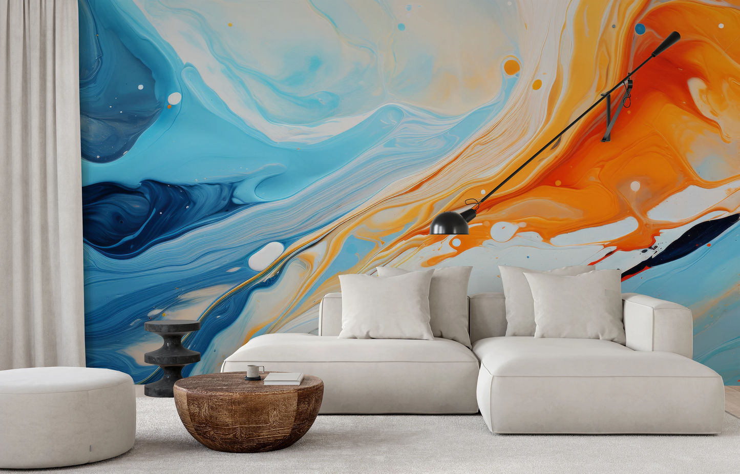 Fototapeta o nazwie Saturn's Serenity użyta w aranzacji wnętrza.