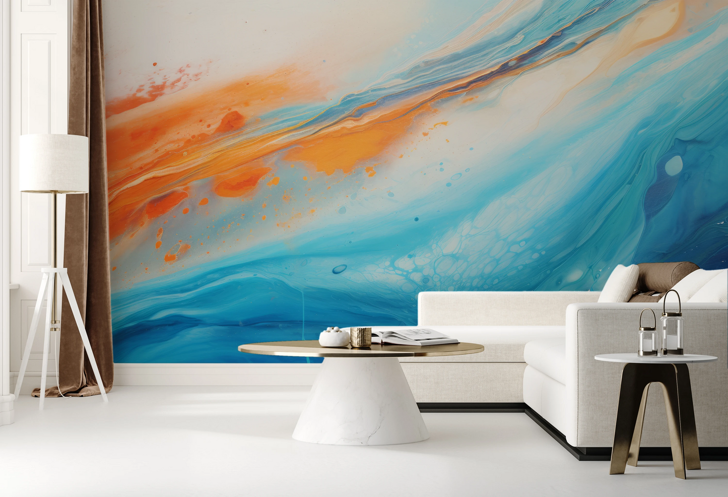 Fototapeta o nazwie Martian Surface użyta w aranzacji wnętrza.