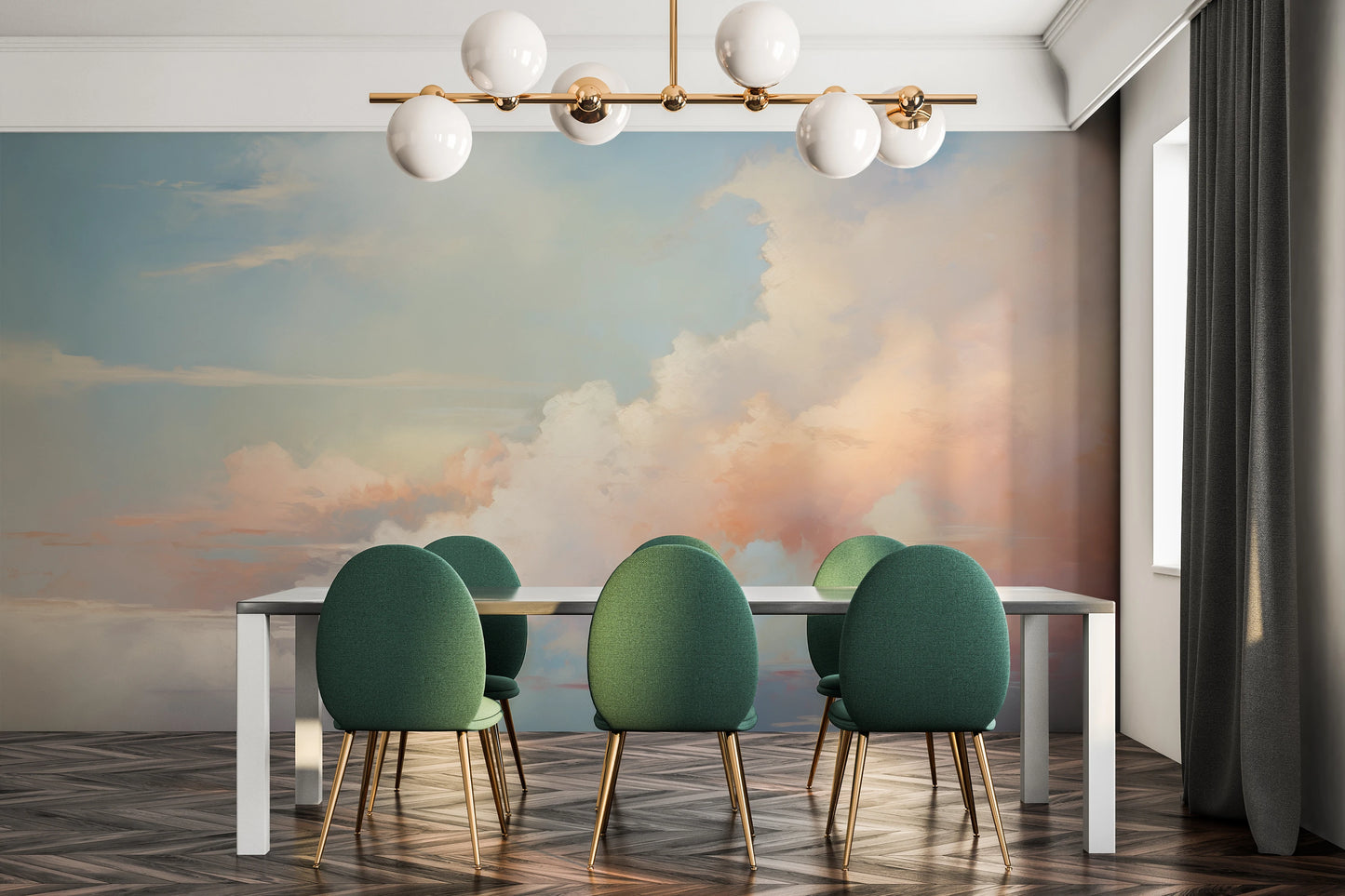 Fototapeta o nazwie Pastel Dream #2 użyta w aranzacji wnętrza.