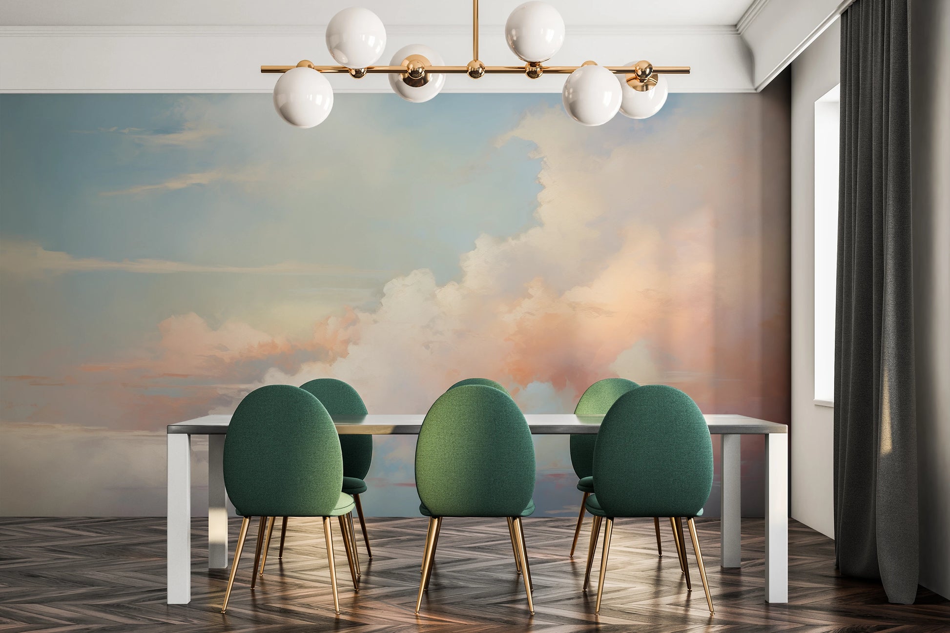 Fototapeta o nazwie Pastel Dream #2 użyta w aranzacji wnętrza.