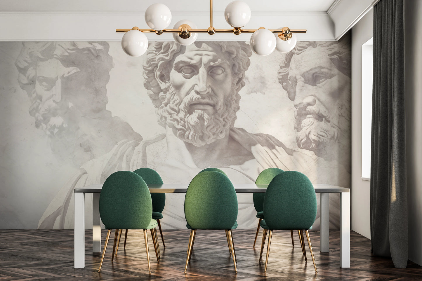 Fototapeta o nazwie Stoic Wisdom Revisited użyta w aranzacji wnętrza.