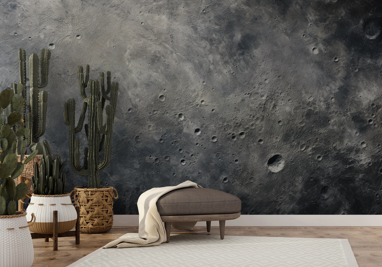 Fototapeta o nazwie Moon's Mystery użyta w aranzacji wnętrza.