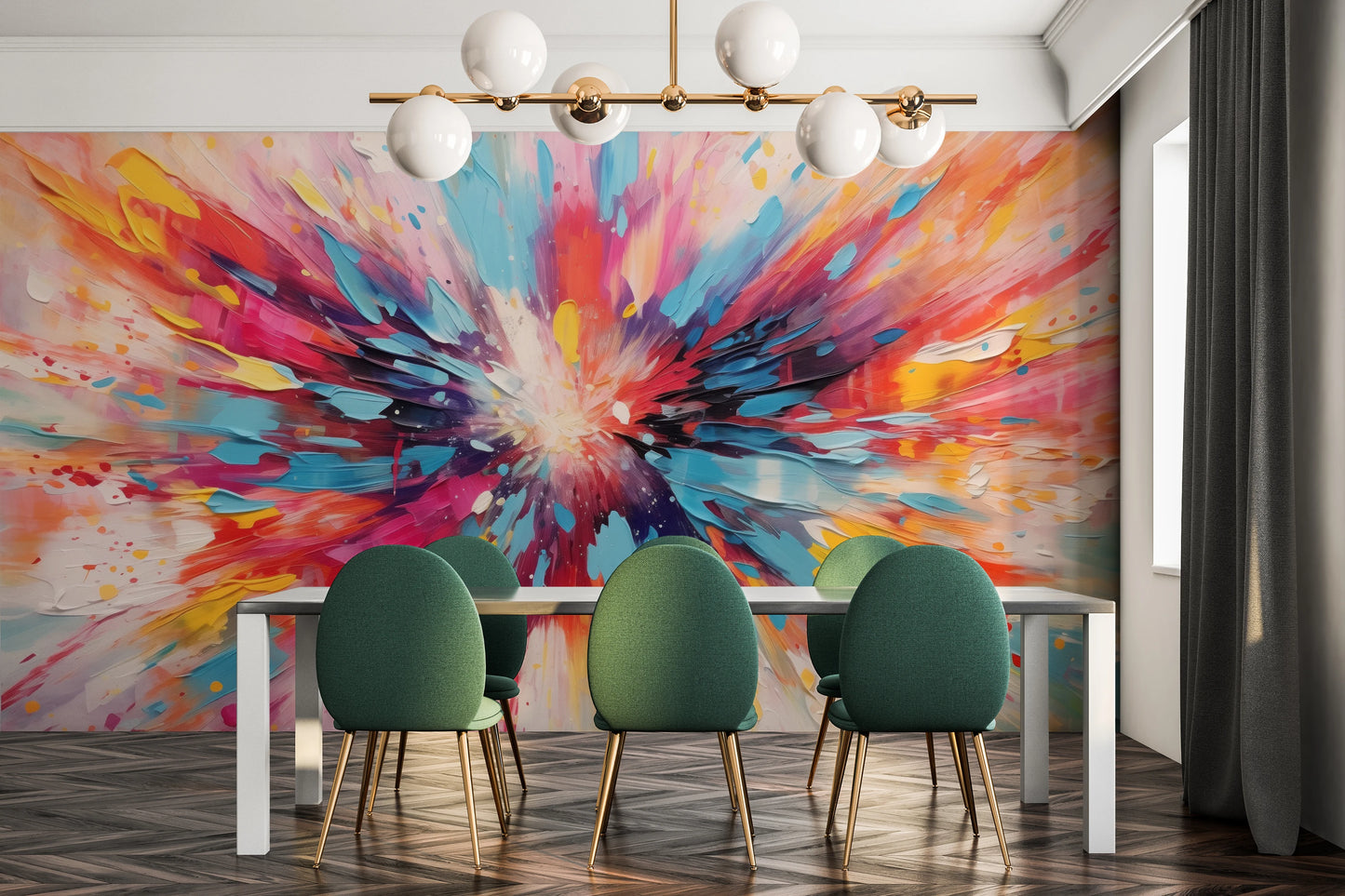 Fototapeta o nazwie Energy Flow użyta w aranzacji wnętrza.