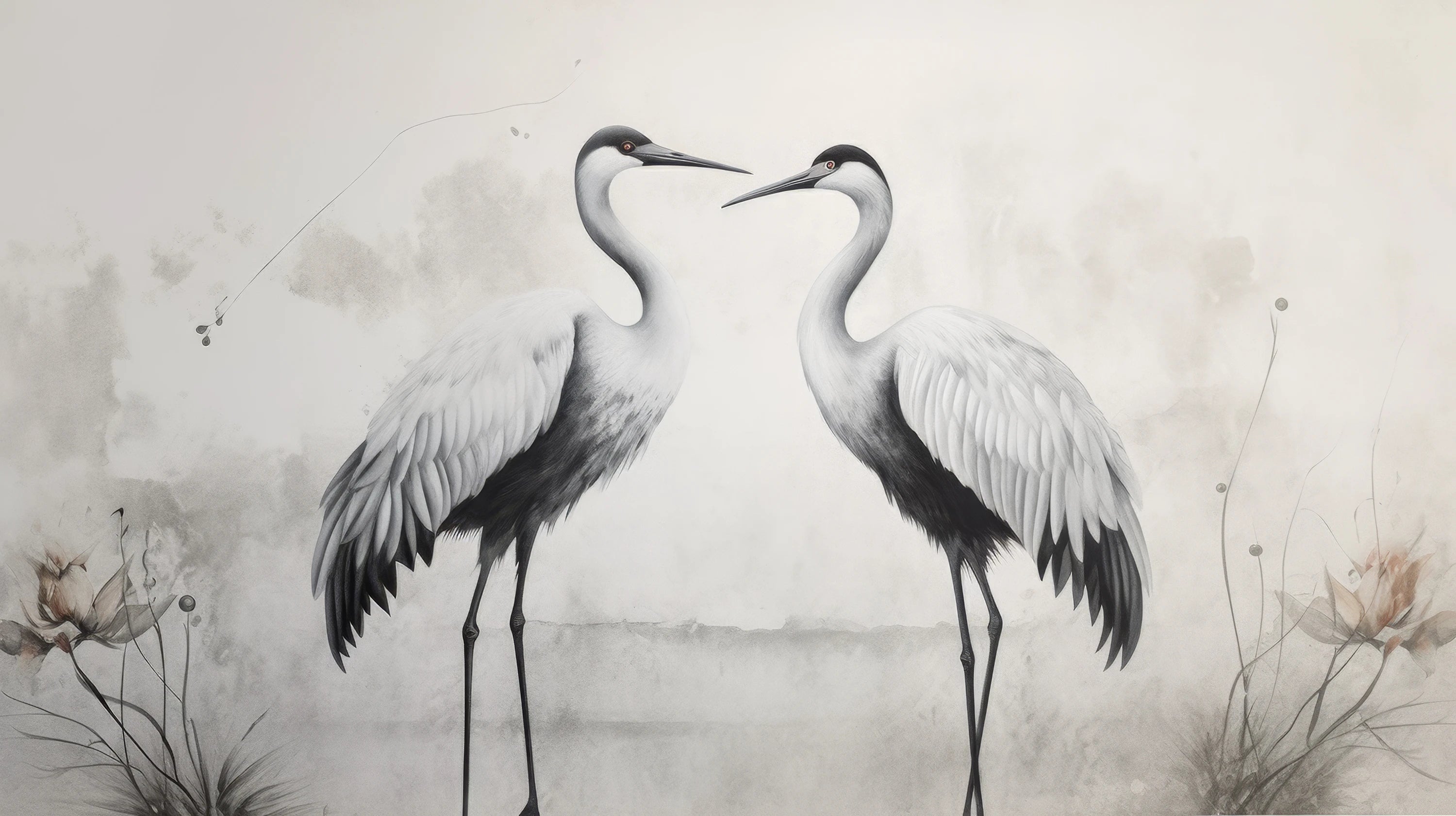 Mustervorschau: Prezentacja całego wzoru fototapety o nazwie Gentle Gaze