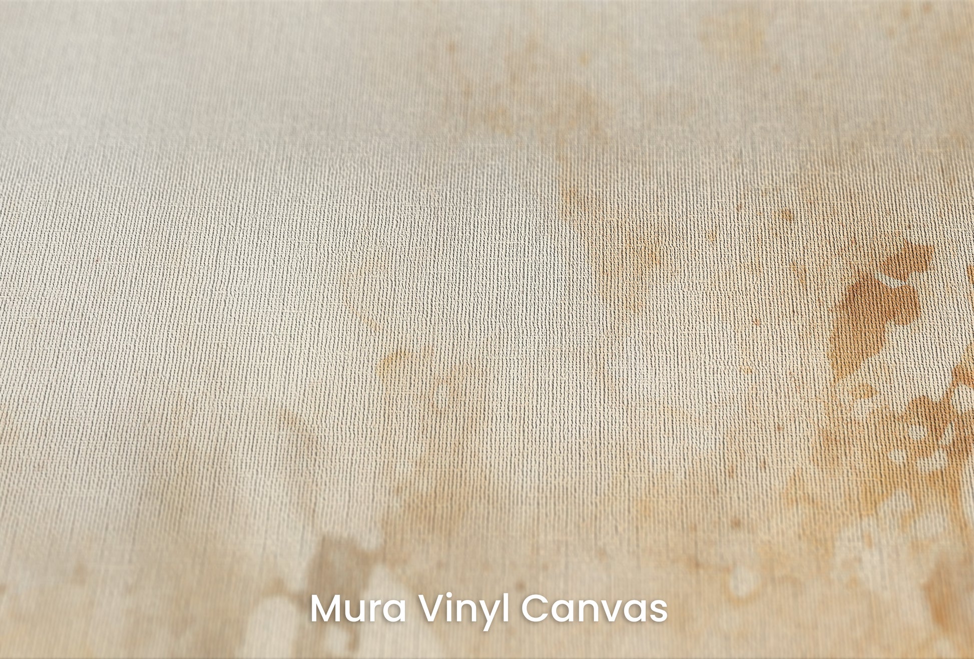 Zbliżenie na artystyczną fototapetę o nazwie TERRA CLOUDS ABSTRACTION na podłożu Mura Vinyl Canvas - faktura naturalnego płótna.