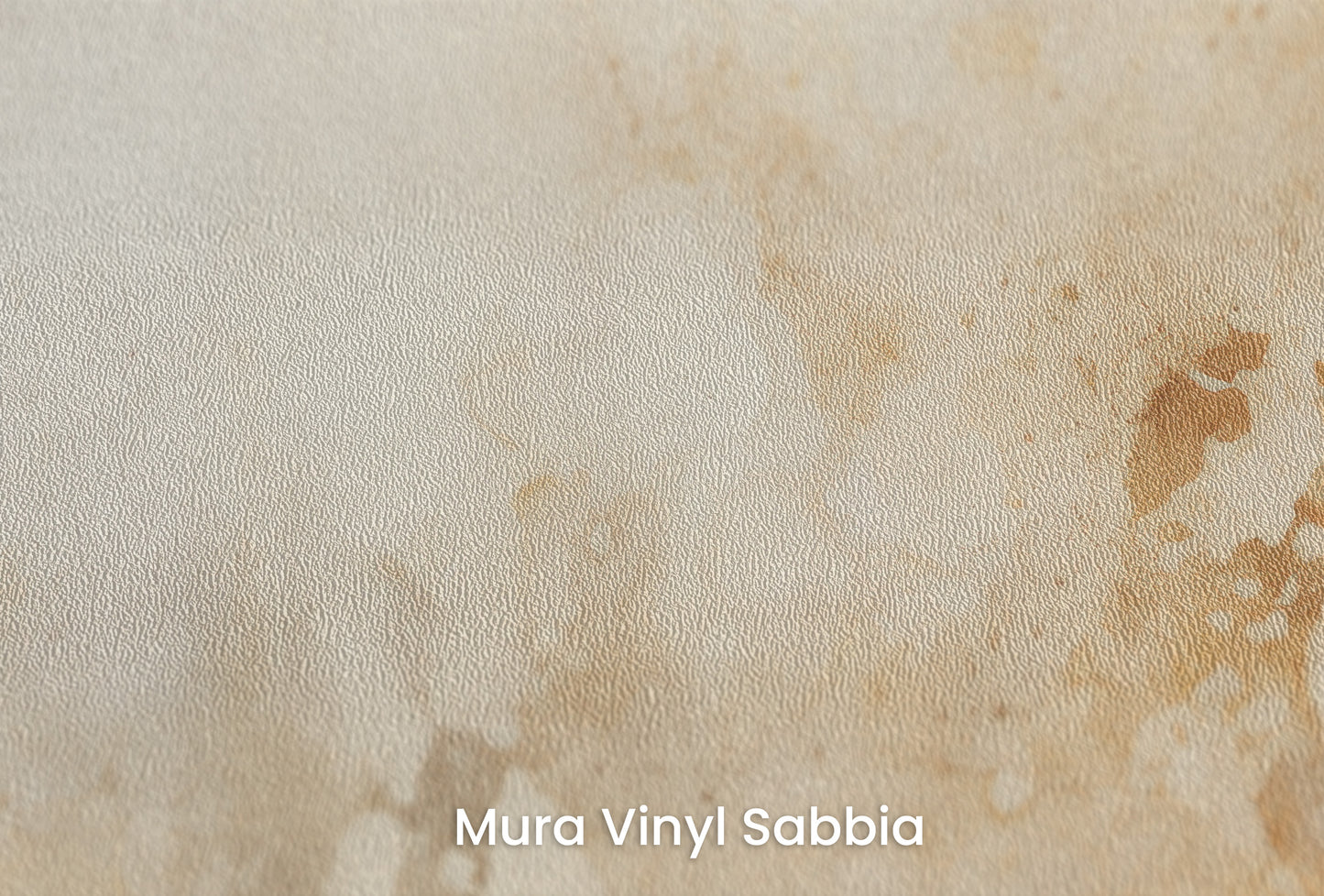 Zbliżenie na artystyczną fototapetę o nazwie TERRA CLOUDS ABSTRACTION na podłożu Mura Vinyl Sabbia struktura grubego ziarna piasku.