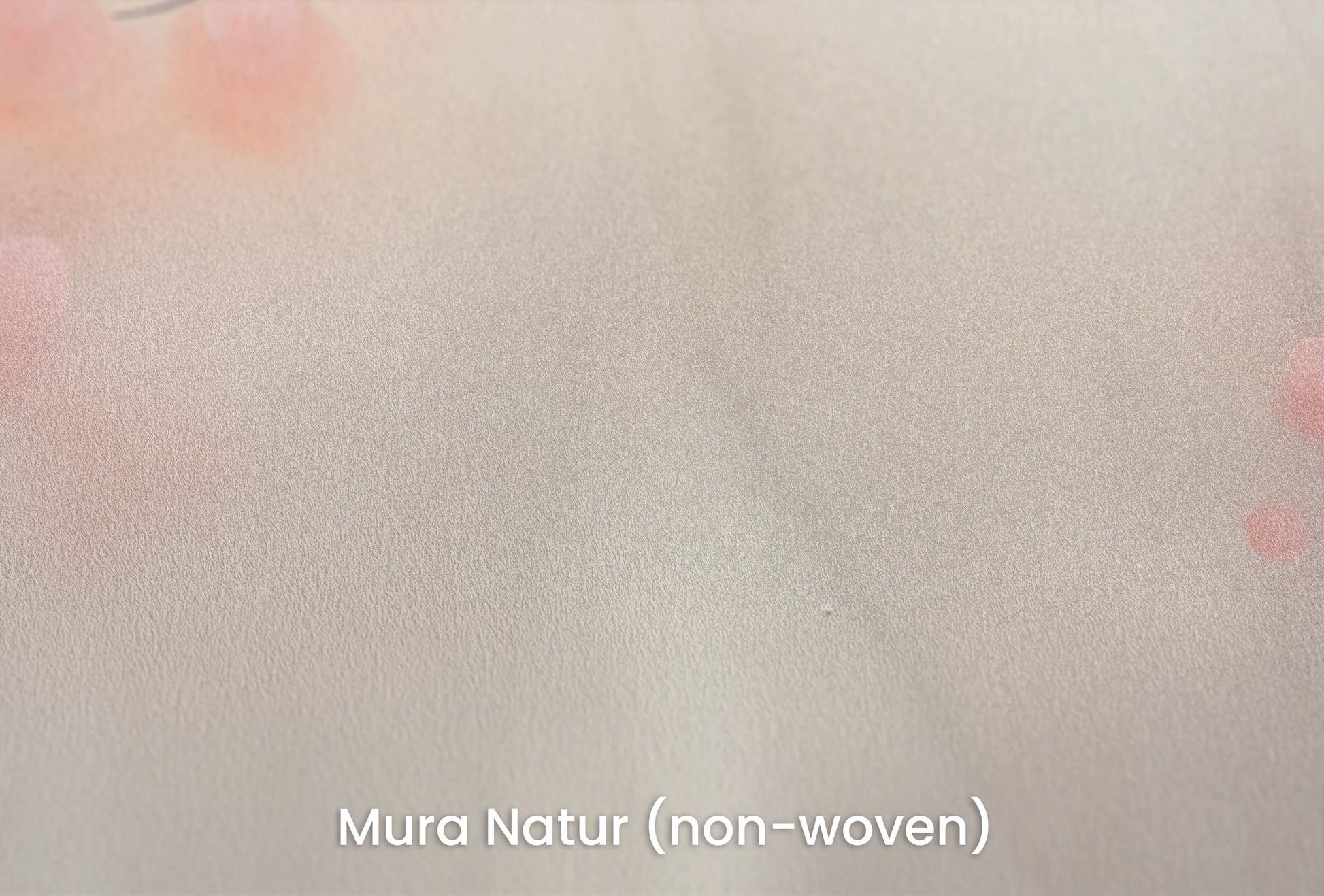 Zbliżenie na artystyczną fototapetę o nazwie Berry Mist na podłożu Mura Natur (non-woven) - naturalne i ekologiczne podłoże.