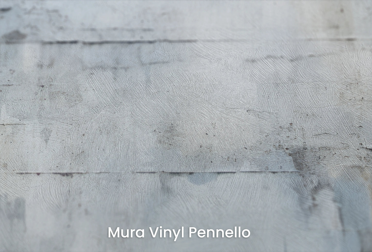Zbliżenie na artystyczną fototapetę o nazwie Whispering Frost na podłożu Mura Vinyl Pennello - faktura pociągnięć pędzla malarskiego.