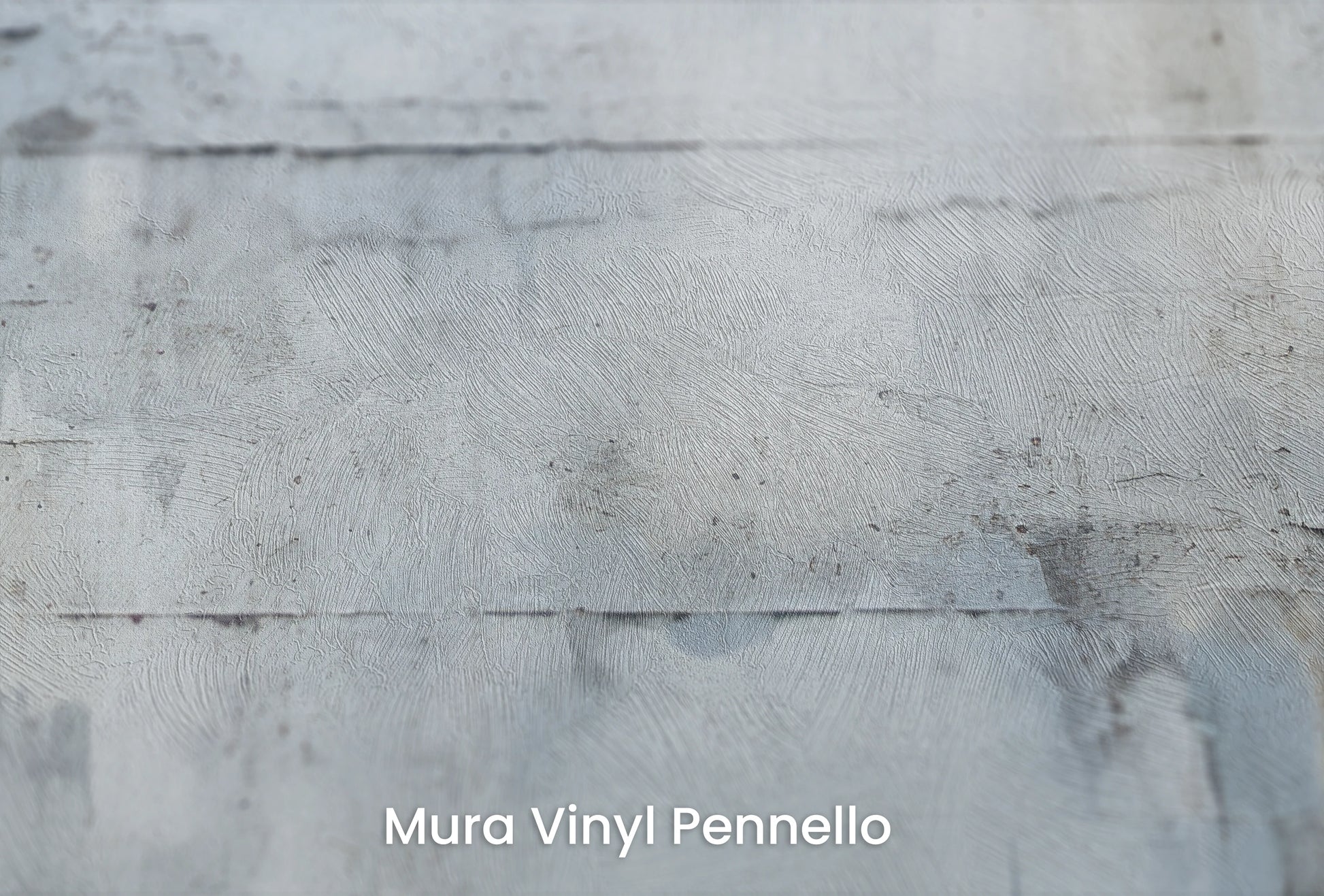 Zbliżenie na artystyczną fototapetę o nazwie Whispering Frost na podłożu Mura Vinyl Pennello - faktura pociągnięć pędzla malarskiego.