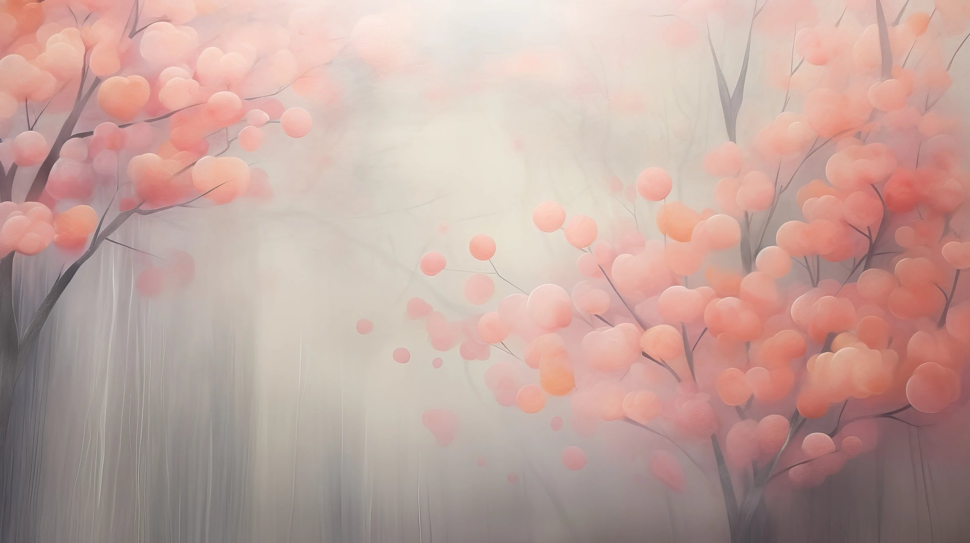 Prezentacja całego wzoru fototapety o nazwie Autumn Berries