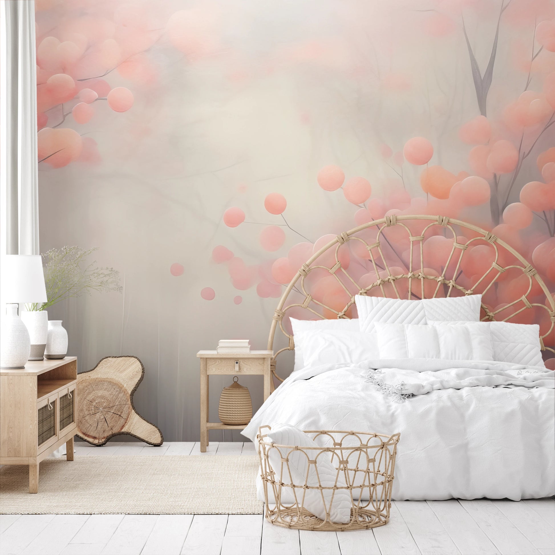 Fototapeta malowana o nazwie Autumn Berries pokazana w aranżacji wnętrza.