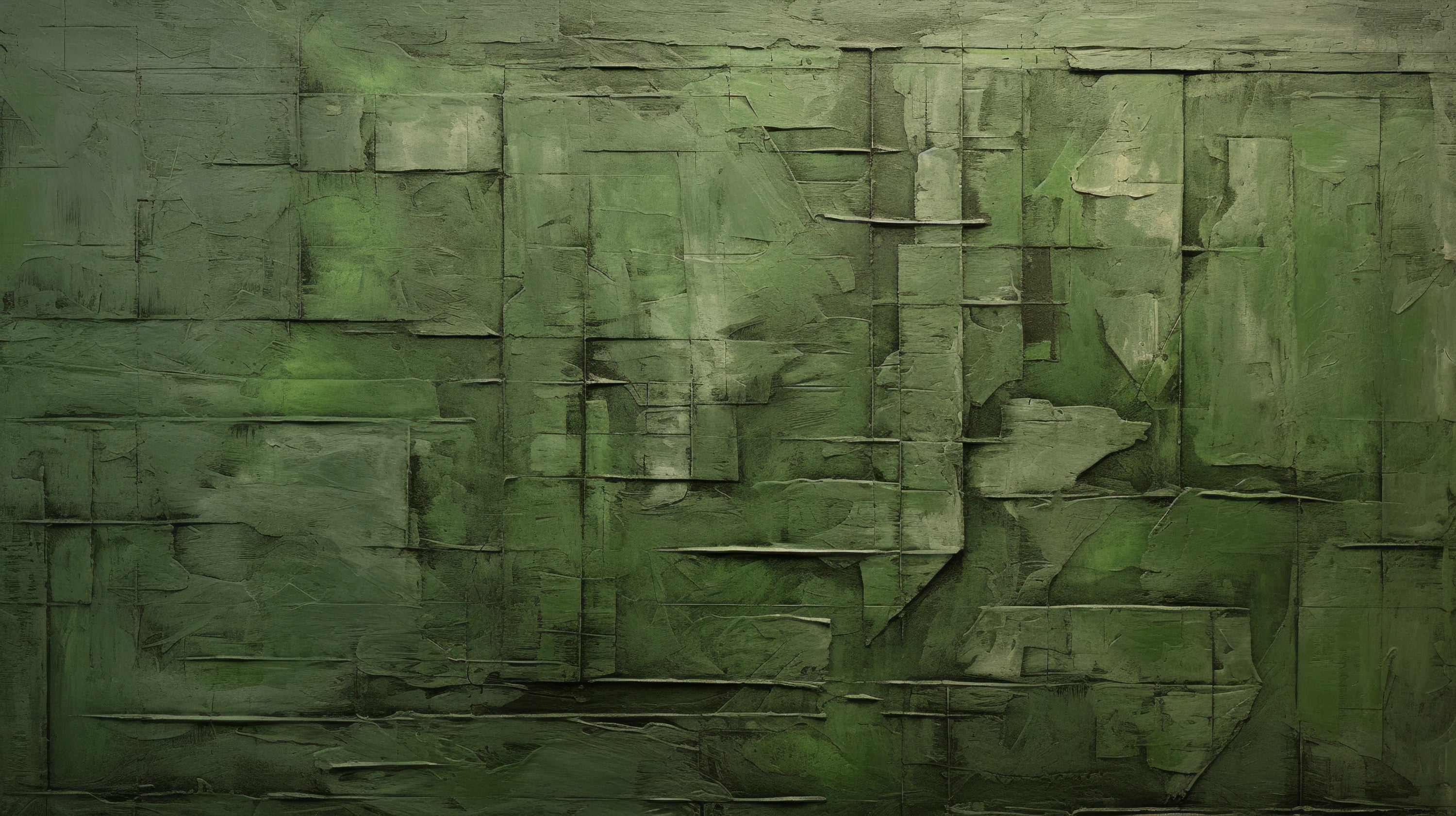 Podgląd wzoru: Prezentacja całego wzoru fototapety o nazwie Emerald Geometry