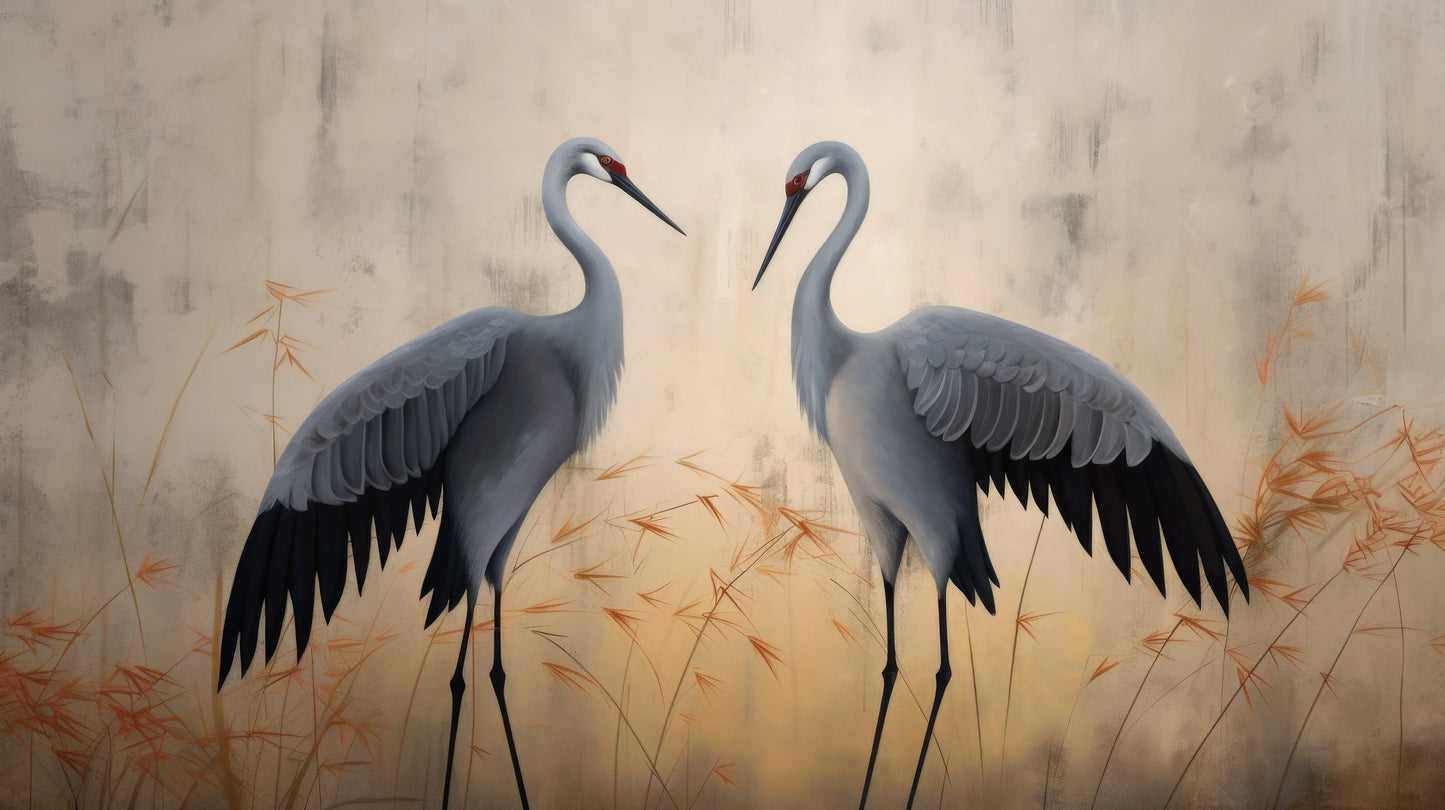 Prezentacja całego wzoru fototapety o nazwie Tranquil Symphony