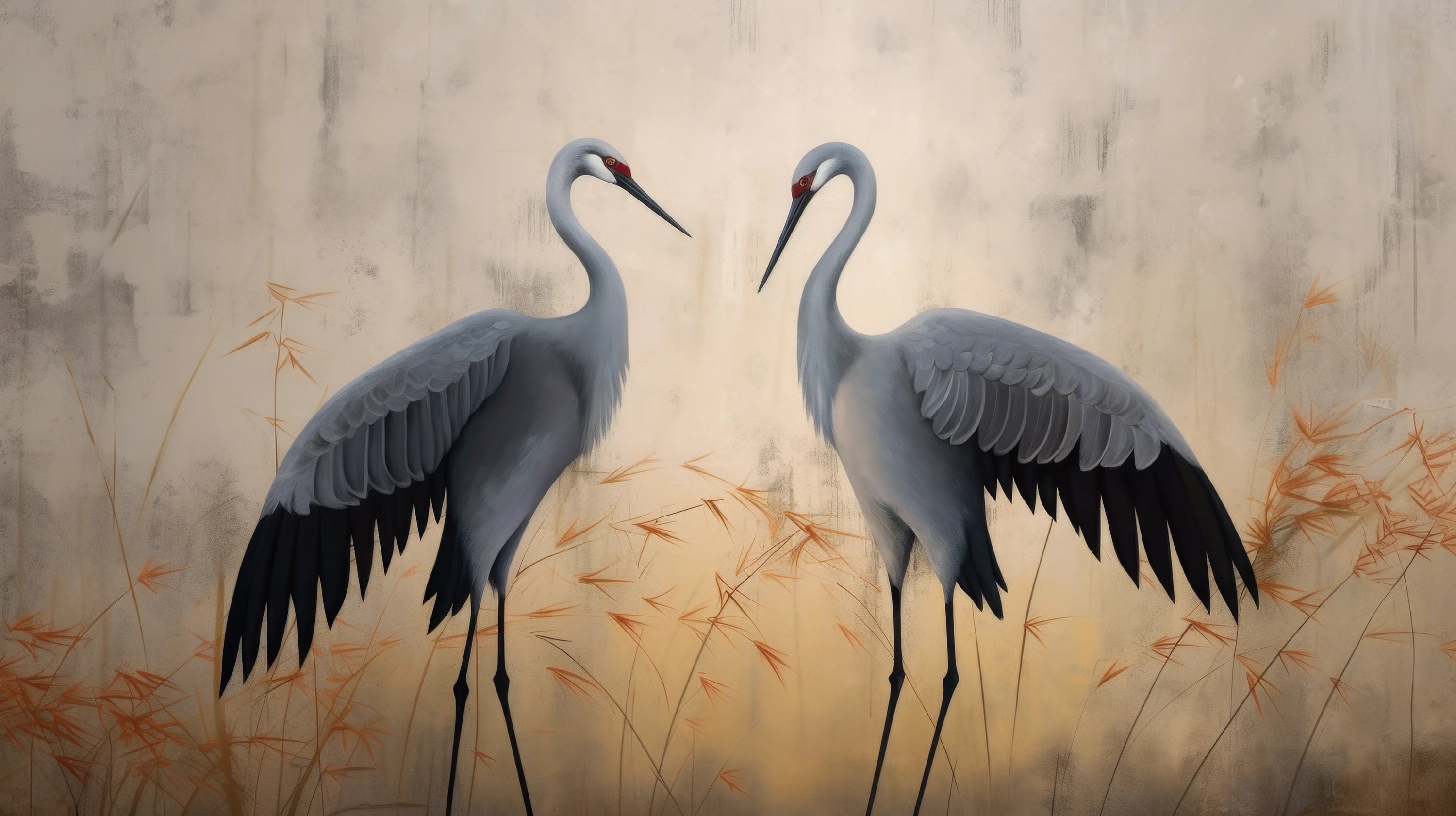 Mustervorschau: Prezentacja całego wzoru fototapety o nazwie Tranquil Symphony