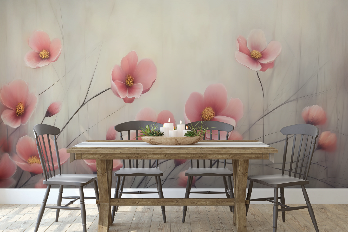 Fototapeta o nazwie Delicate Bloom użyta w aranzacji wnętrza.
