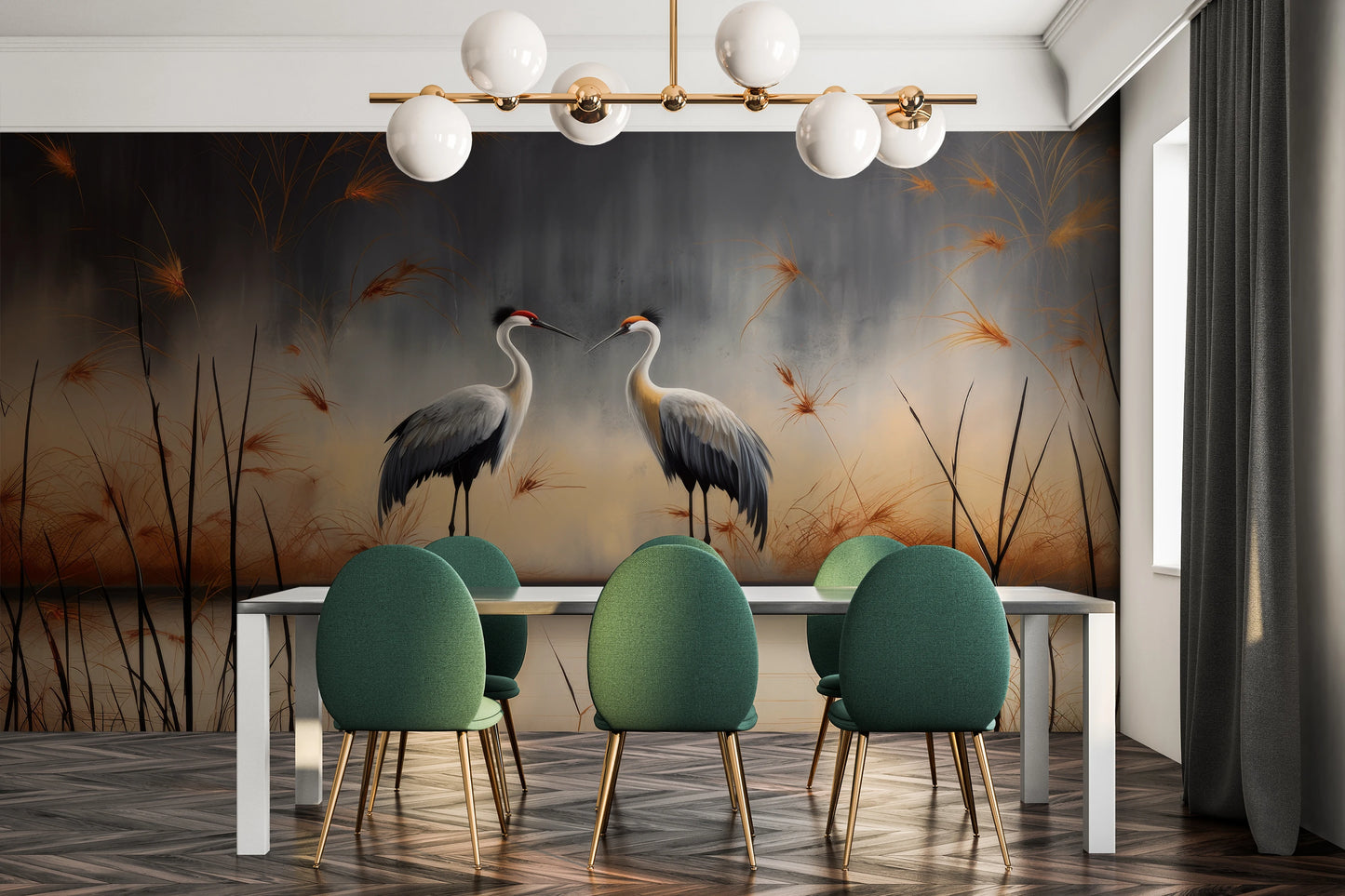 Fototapeta o nazwie Dusk Serenity użyta w aranzacji wnętrza.