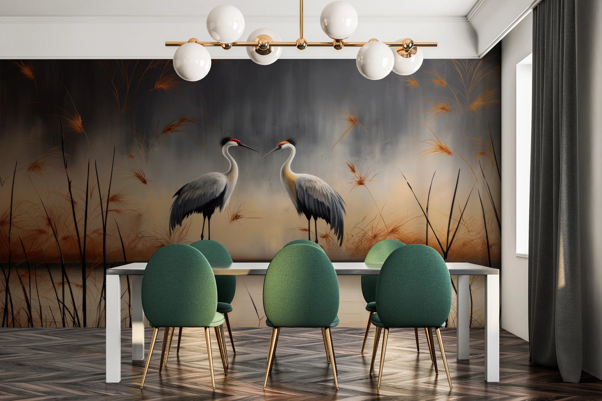 Fototapeta o nazwie Dusk Serenity użyta w aranzacji wnętrza.