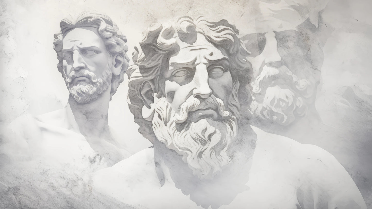 Prezentacja całego wzoru fototapety o nazwie Dialogues of Antiquity