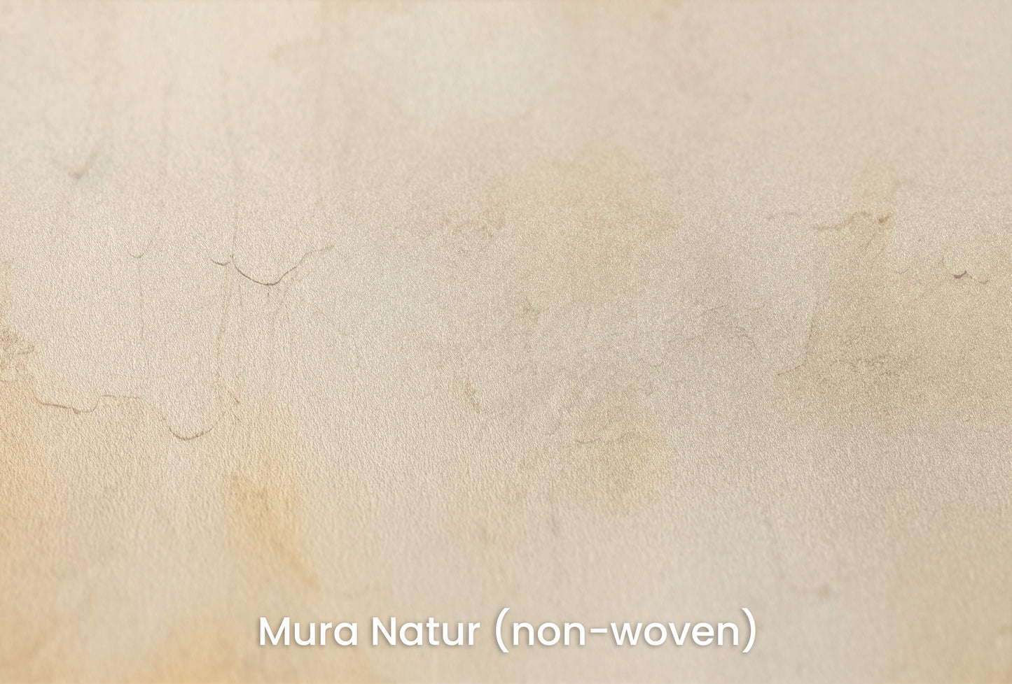Zbliżenie na artystyczną fototapetę o nazwie GOLDEN HAZE DREAMSCAPE na podłożu Mura Natur (non-woven) - naturalne i ekologiczne podłoże.