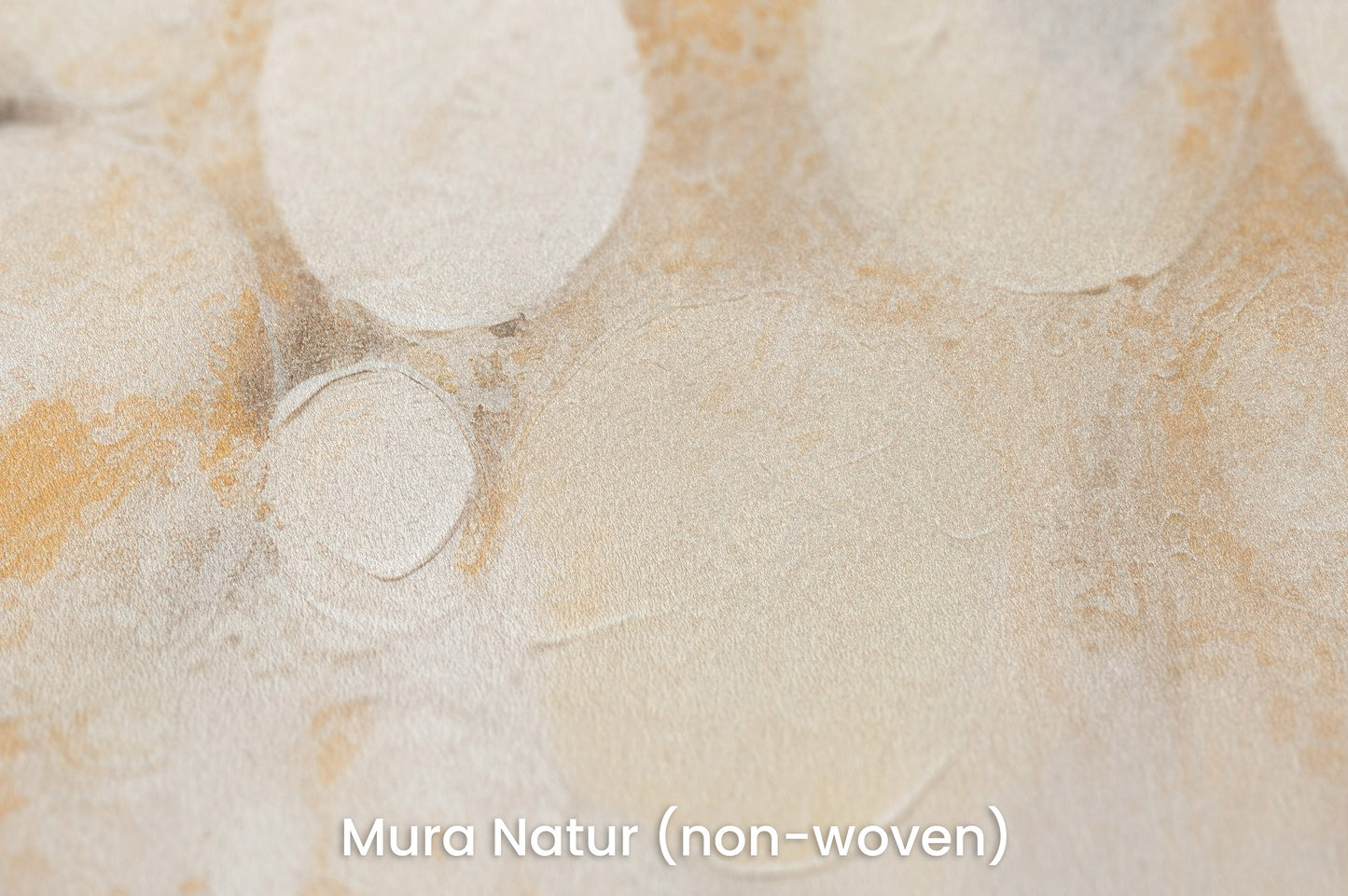 Zbliżenie na artystyczną fototapetę o nazwie LUMINOUS CONSTELLATION na podłożu Mura Natur (non-woven) - naturalne i ekologiczne podłoże.