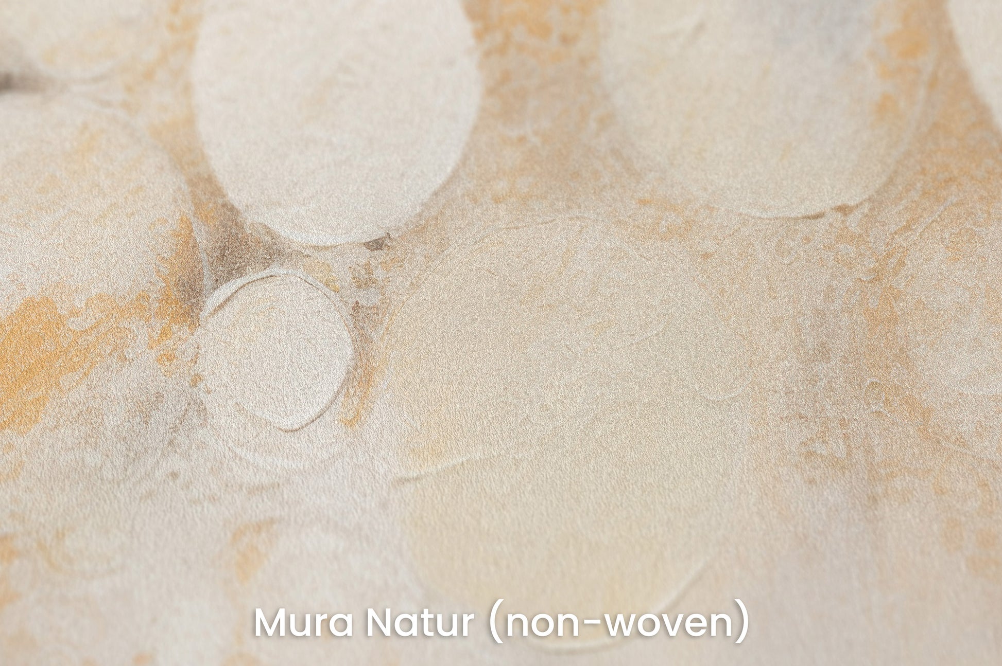 Zbliżenie na artystyczną fototapetę o nazwie LUMINOUS CONSTELLATION na podłożu Mura Natur (non-woven) - naturalne i ekologiczne podłoże.