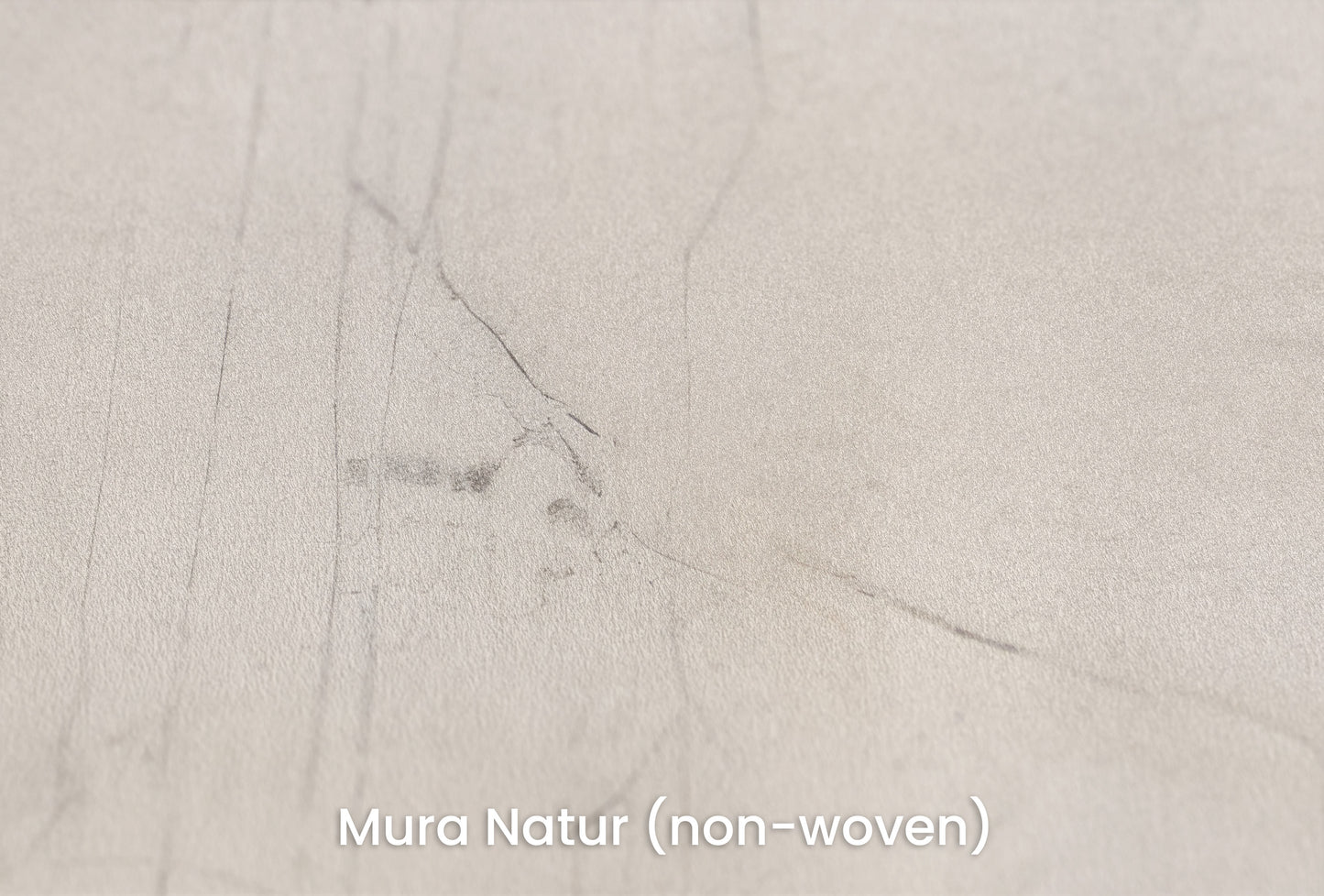 Zbliżenie na artystyczną fototapetę o nazwie WINTER'S WHISPER na podłożu Mura Natur (non-woven) - naturalne i ekologiczne podłoże.