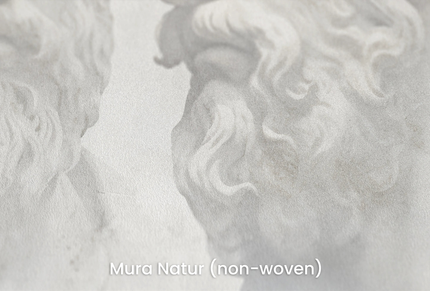Zbliżenie na artystyczną fototapetę o nazwie Echoes of Wisdom na podłożu Mura Natur (non-woven) - naturalne i ekologiczne podłoże.