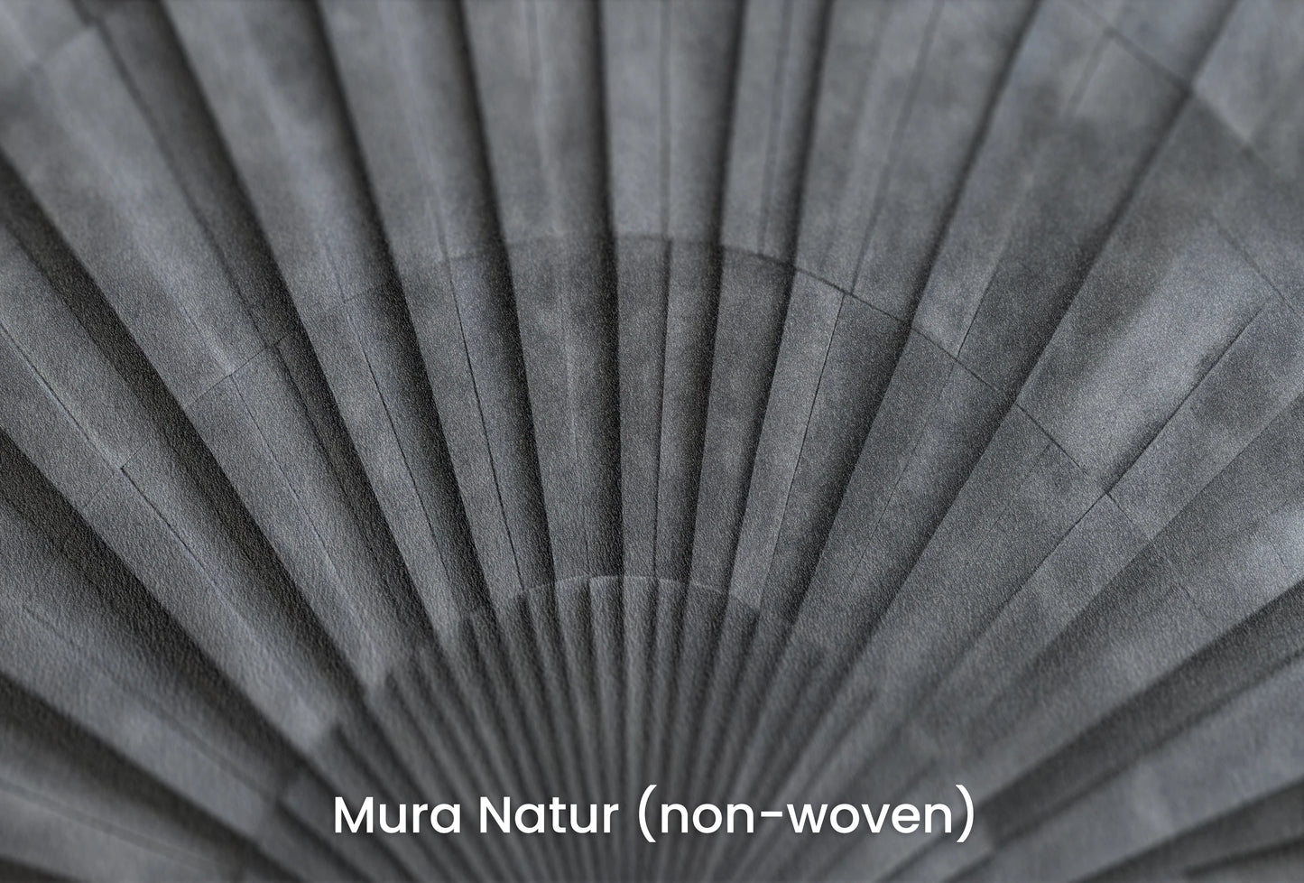 Zbliżenie na artystyczną fototapetę o nazwie Radial Burst na podłożu Mura Natur (non-woven) - naturalne i ekologiczne podłoże.