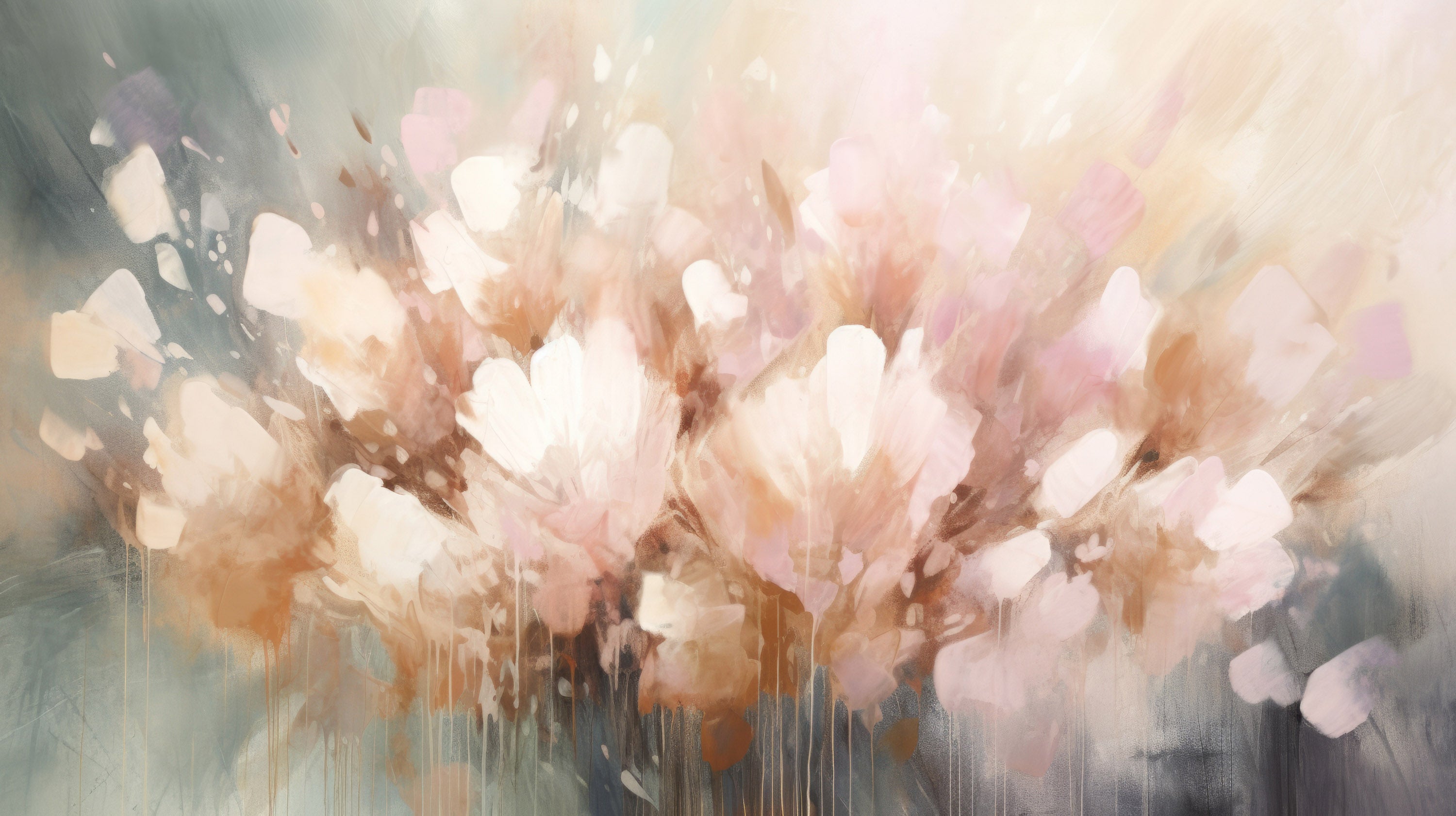 Mustervorschau: Prezentacja całego wzoru fototapety o nazwie Petal Whisper